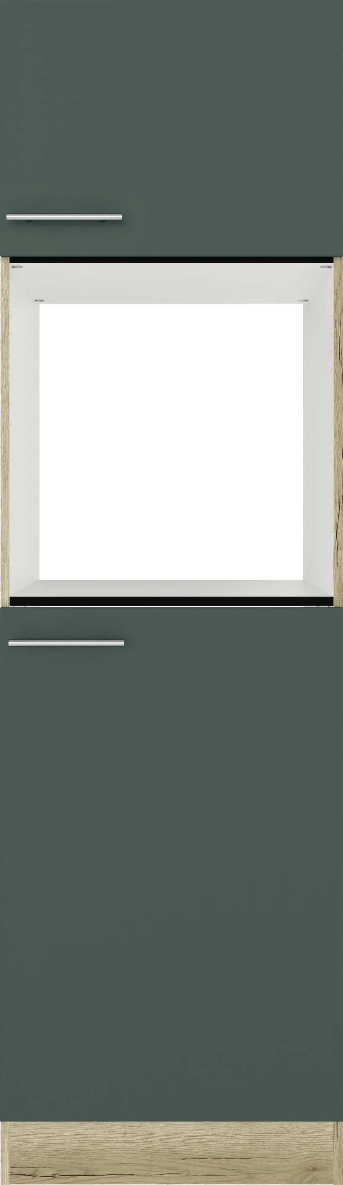 Optifit Hochschrank Savona 405 steingrün/eiche 60 cm 