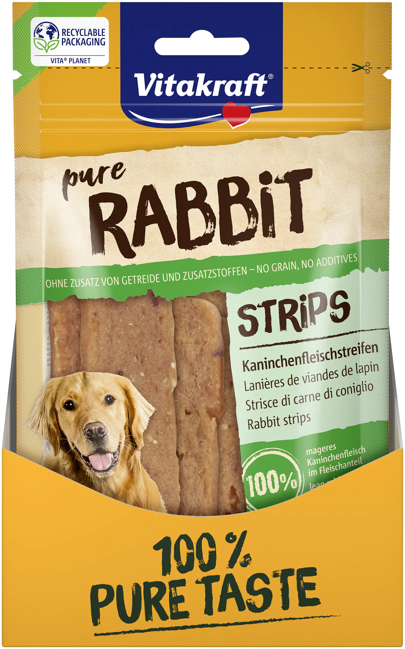 Vitakraft Rabbit Kaninchenfleischstreifen 80 g