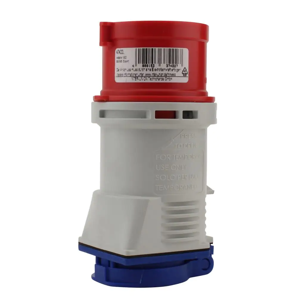 PCE CEE-Adapter 1xSchutzkontakt 1xCEE 16A