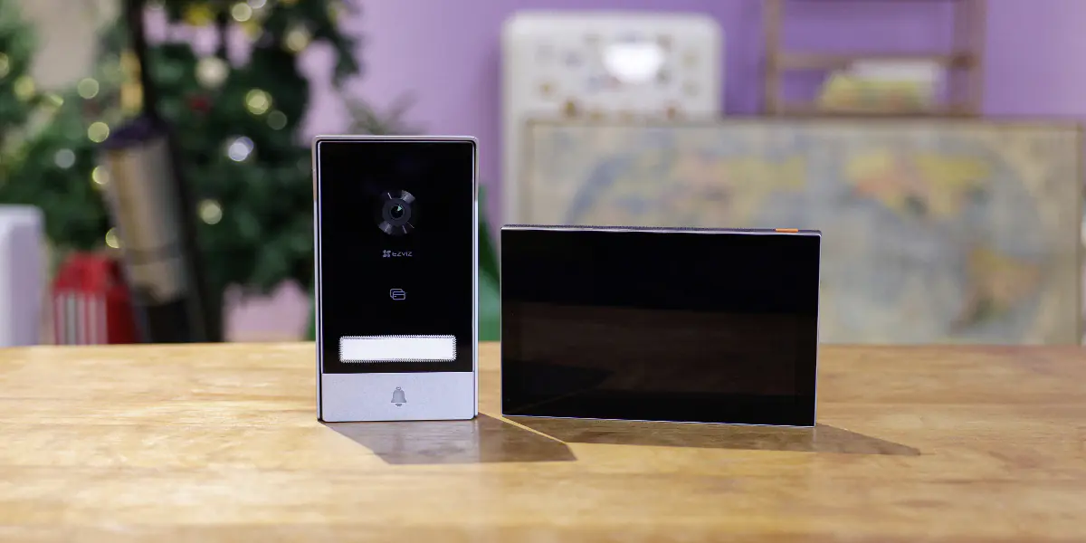 Ezviz Wlan Video-Türsprechanlage HP7 mit Monitor