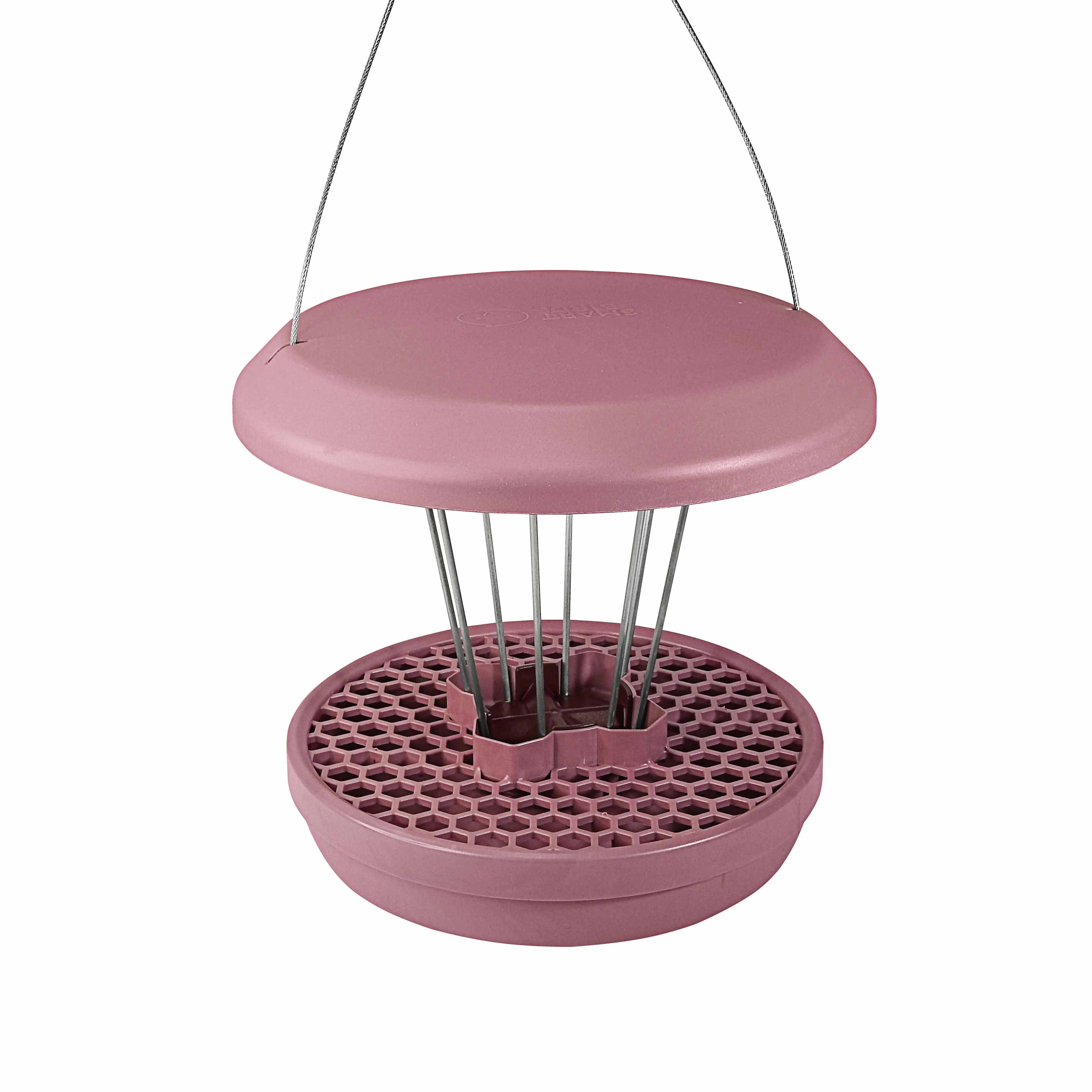 Swissinno Vogelfutterhaus Lucerne 25 x 25 x 22 cm dusty rose