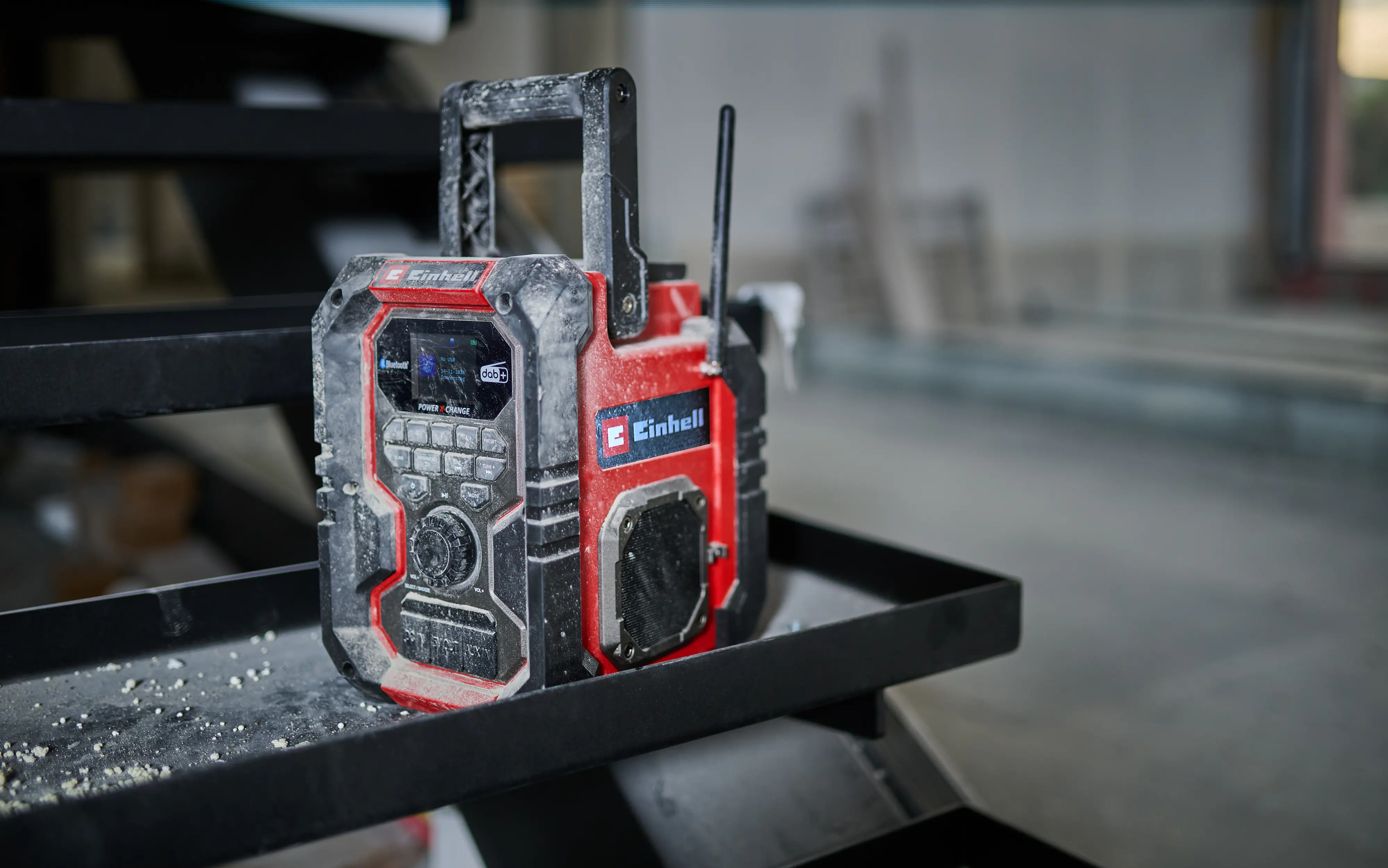 Einhell Expert Baustellenradio Akku-Radio TE-CR 18 Li DAB+/FM/BT Solo