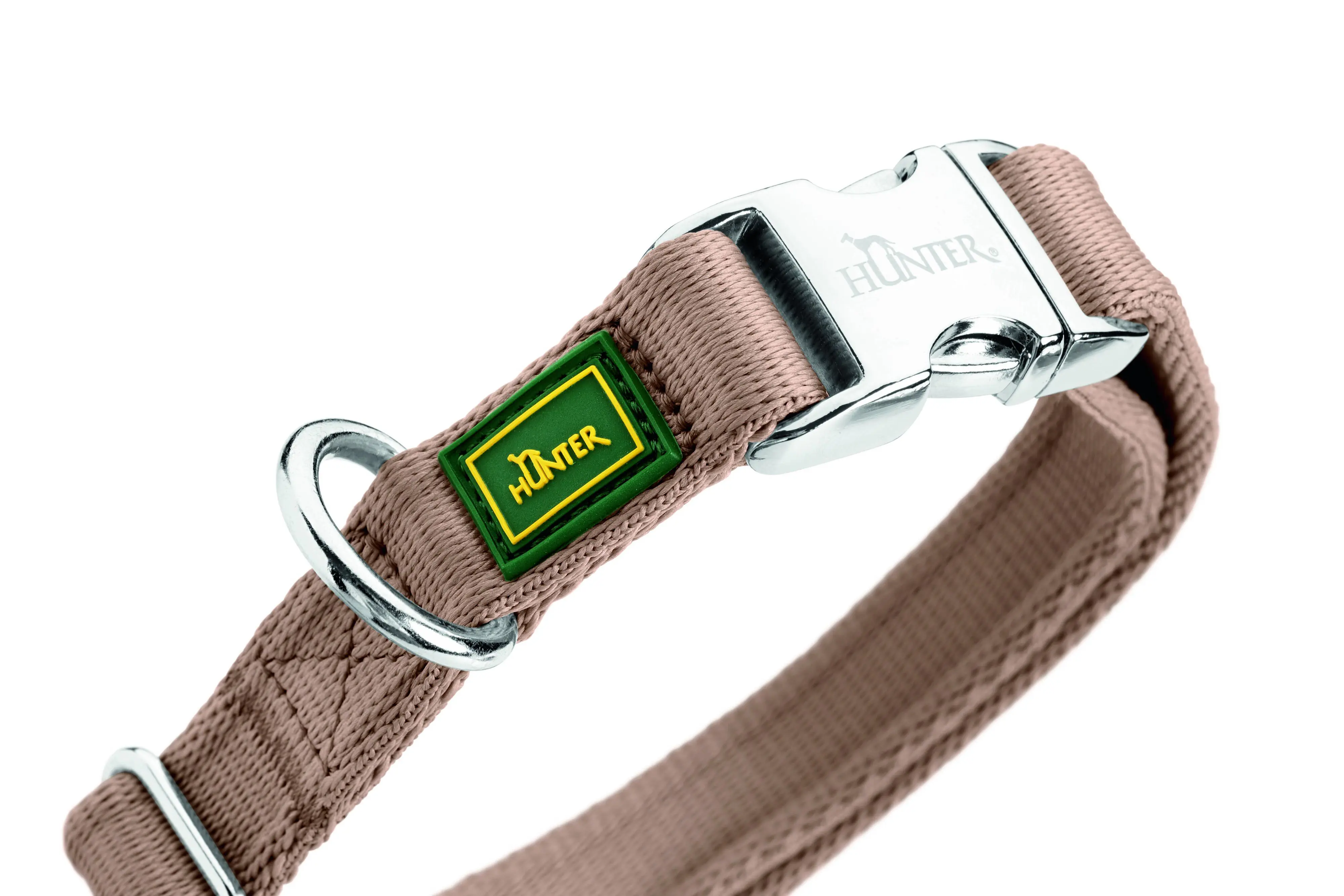 Hunter Hundehalsband Inari Alu-Strong L beige