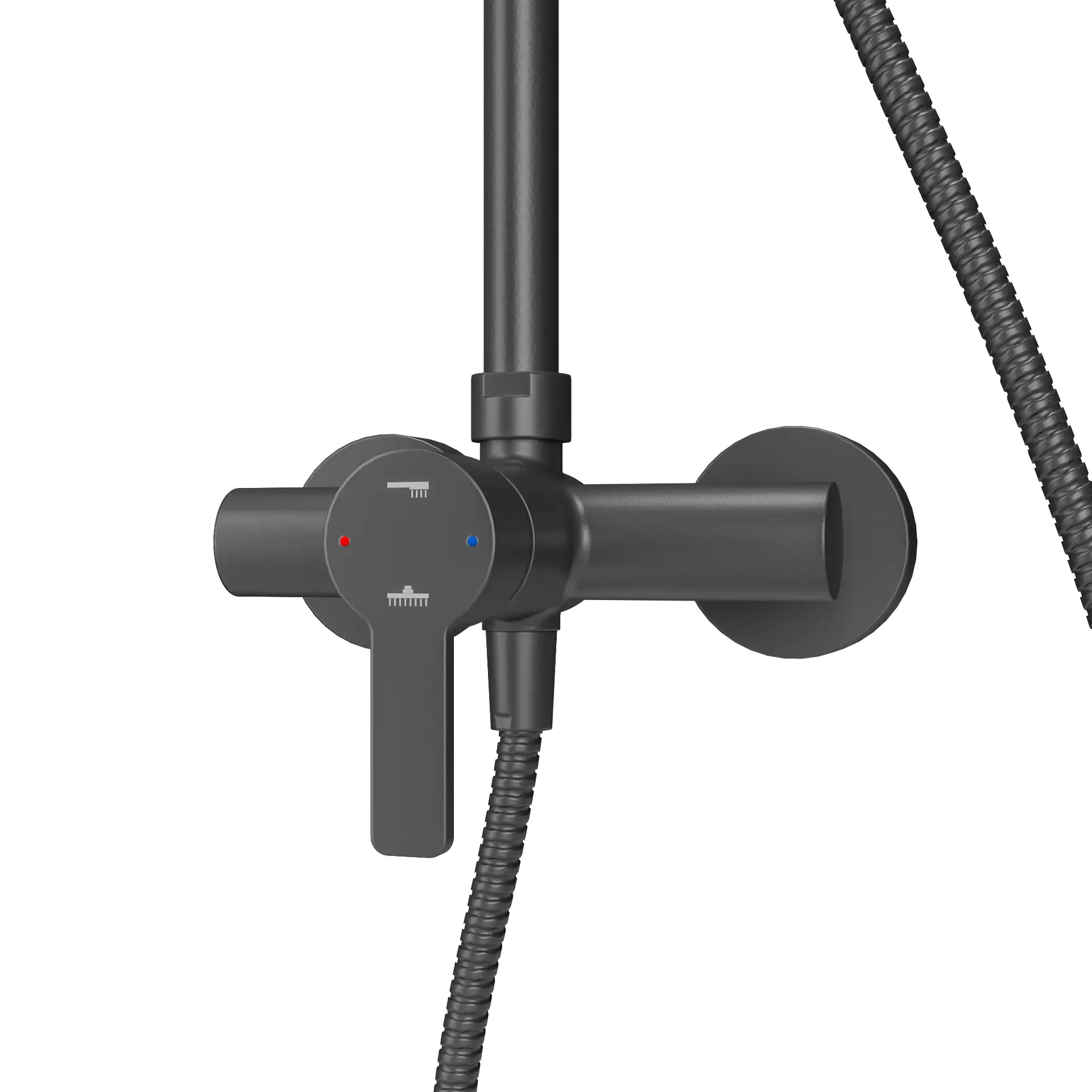 Schulte DuschMaster Rain Classic mit Einhebelmischer eckig