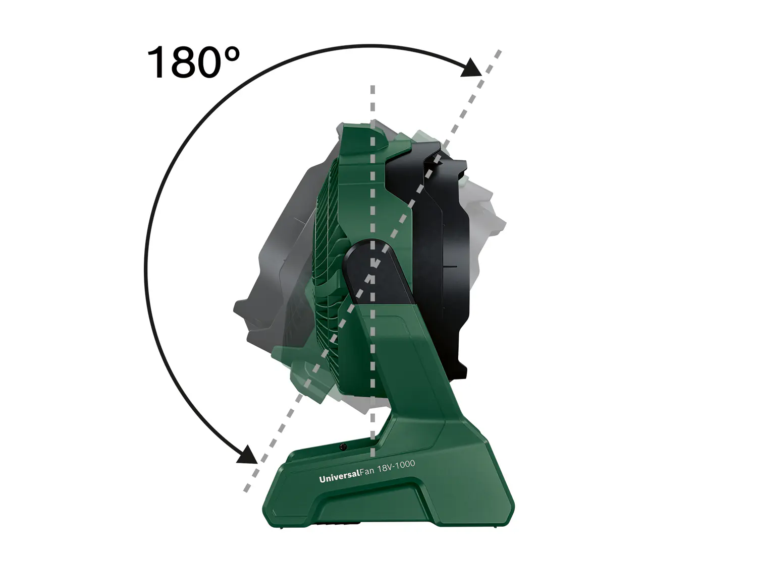 Bosch Akku-Ventilator UniversalFan 18V-1000 Solo
