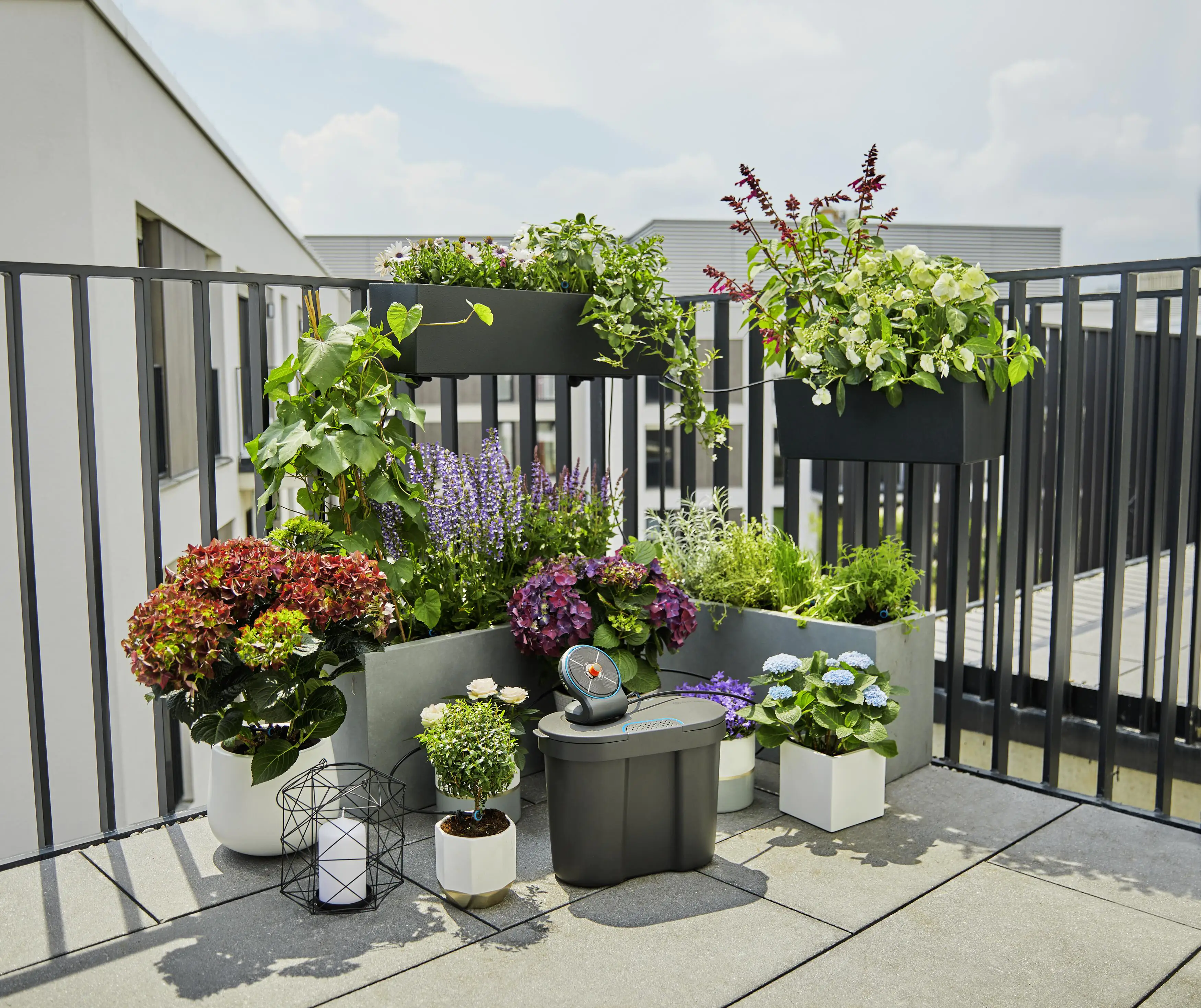 Gardena AquaBloom Set inkl. Wasserbehälter