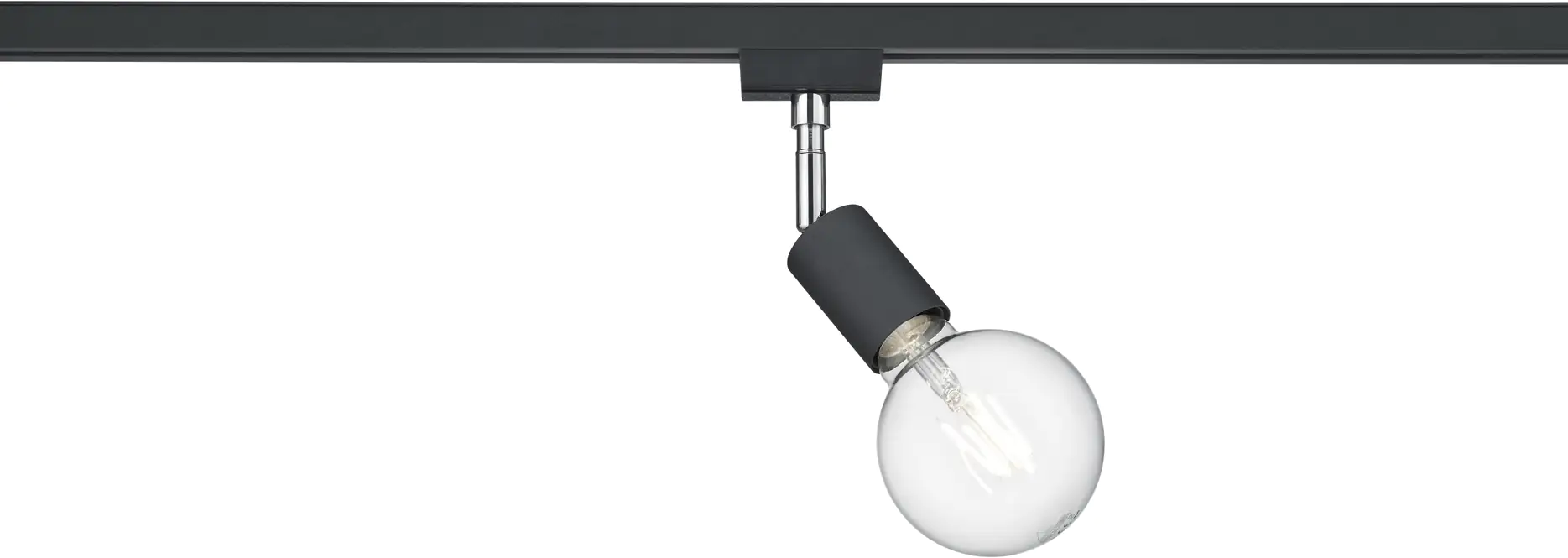 Trio Leuchten Spot Diallo DUOline E27, schwarz matt / chrom