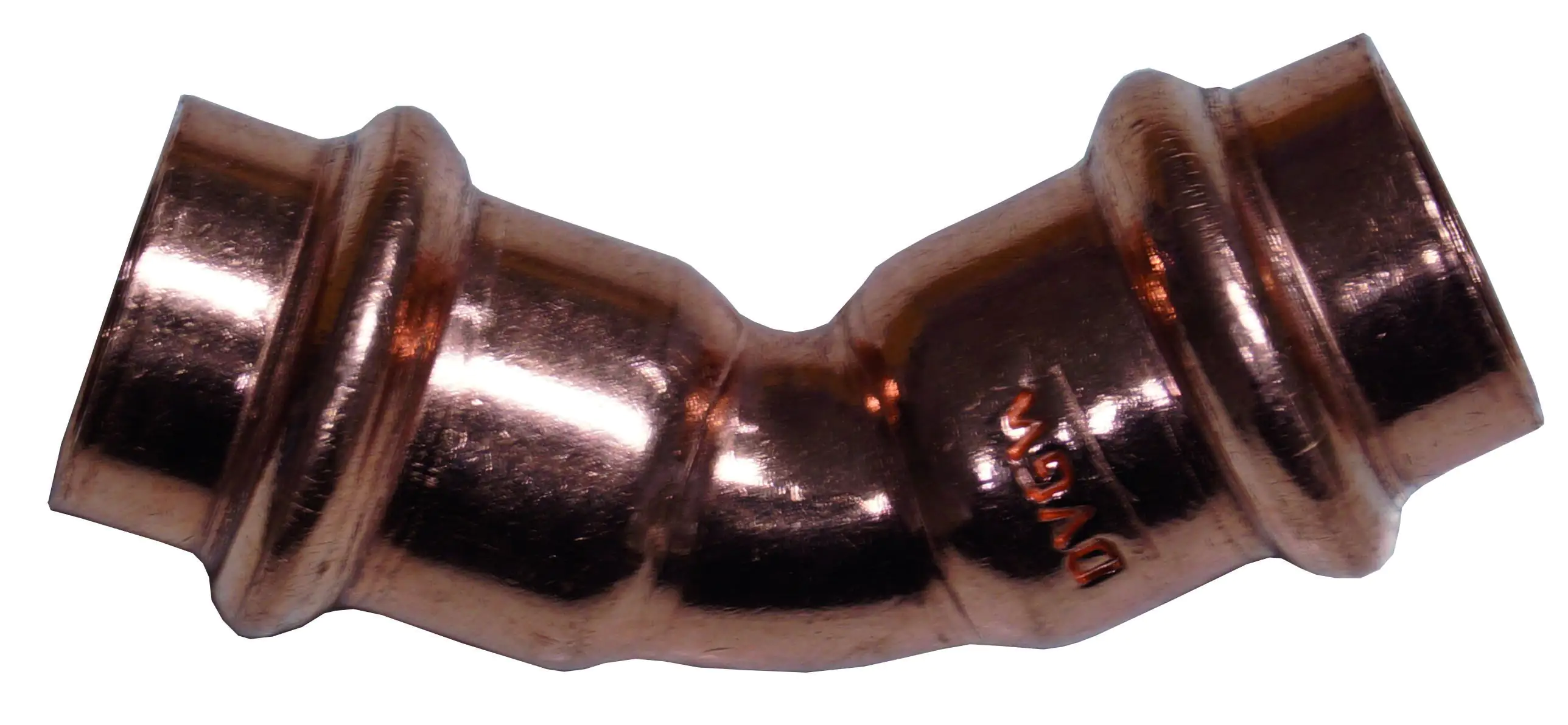 Cornat Press-Bogen 45° Kupfer, ø 22 mm, 10 Stück