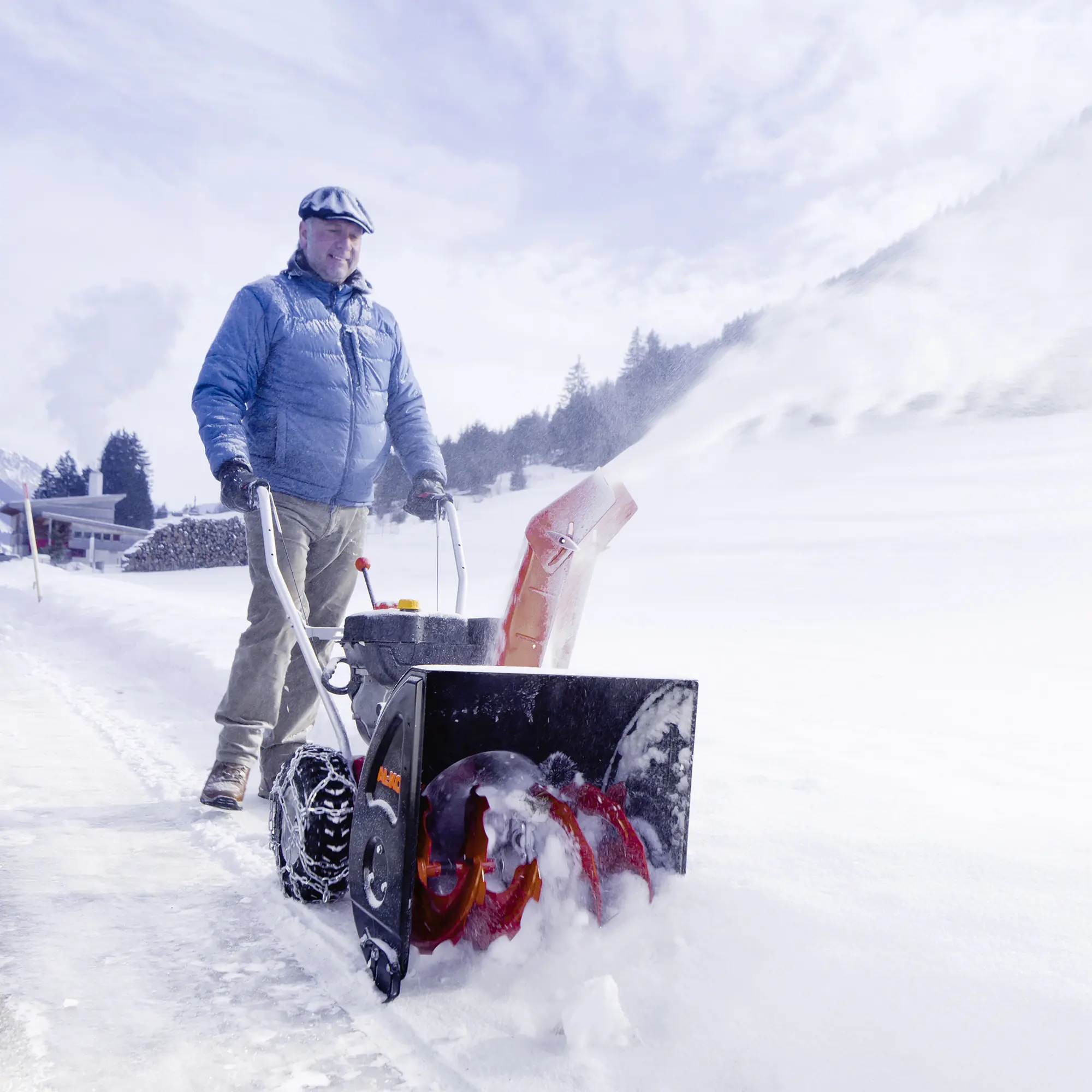 AL-KO Benzin-Schneefräse SnowLine 560 II 4,0 kW, 56 cm Räumbreite