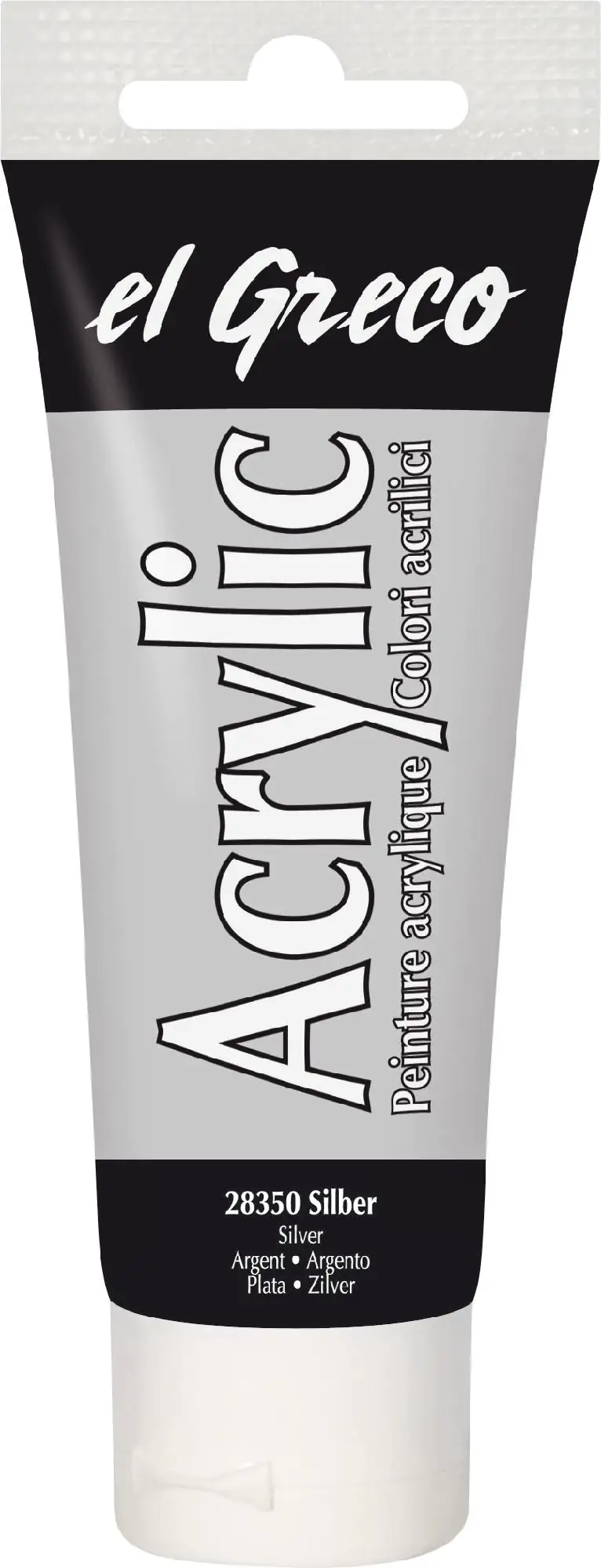 Kreul el Greco Acrylic Tube silber 75 ml