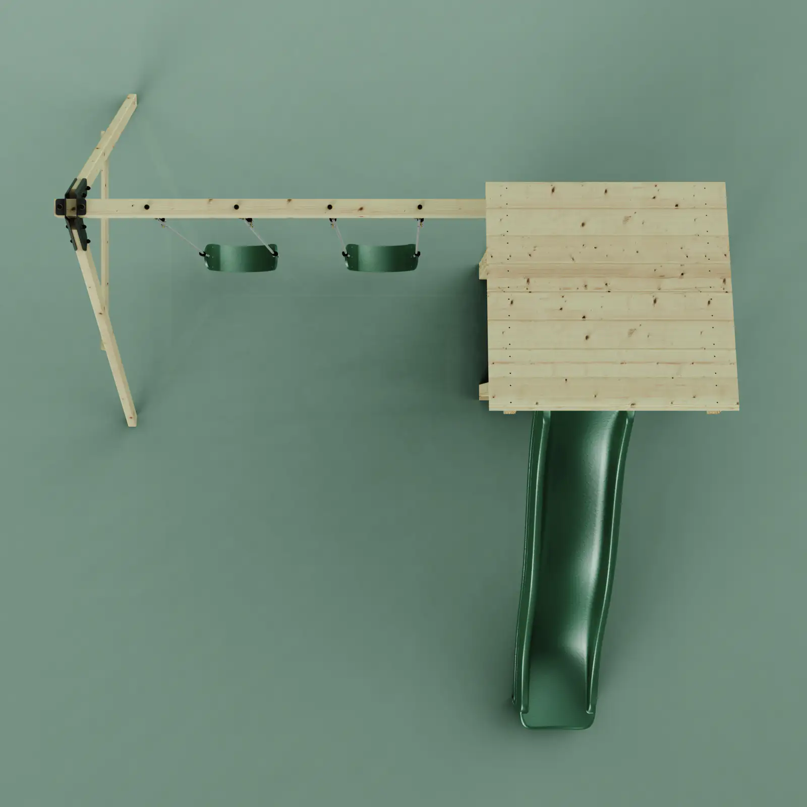Weka Spielturm Neapel 322,1 x 284,4 x 228,8 cm