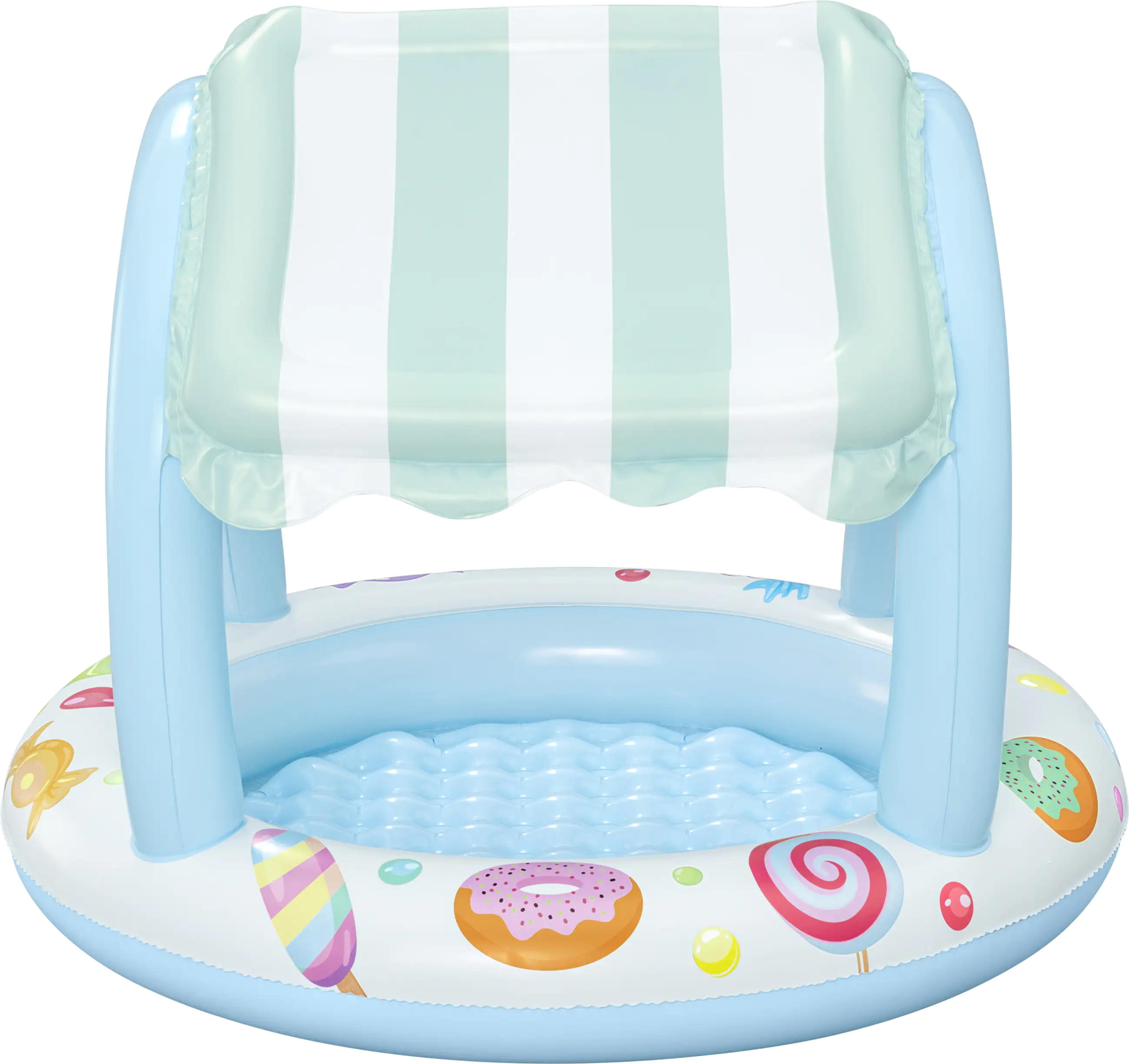 Bestway Planschbecken Sweet Shope mit Dach Ø 104 x 84 cm