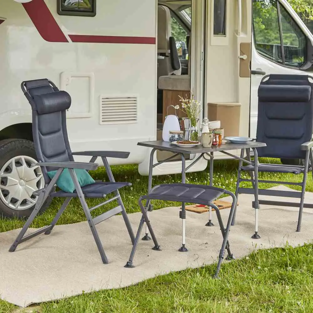 Siena Garden Campingsessel Premium dunkelblau