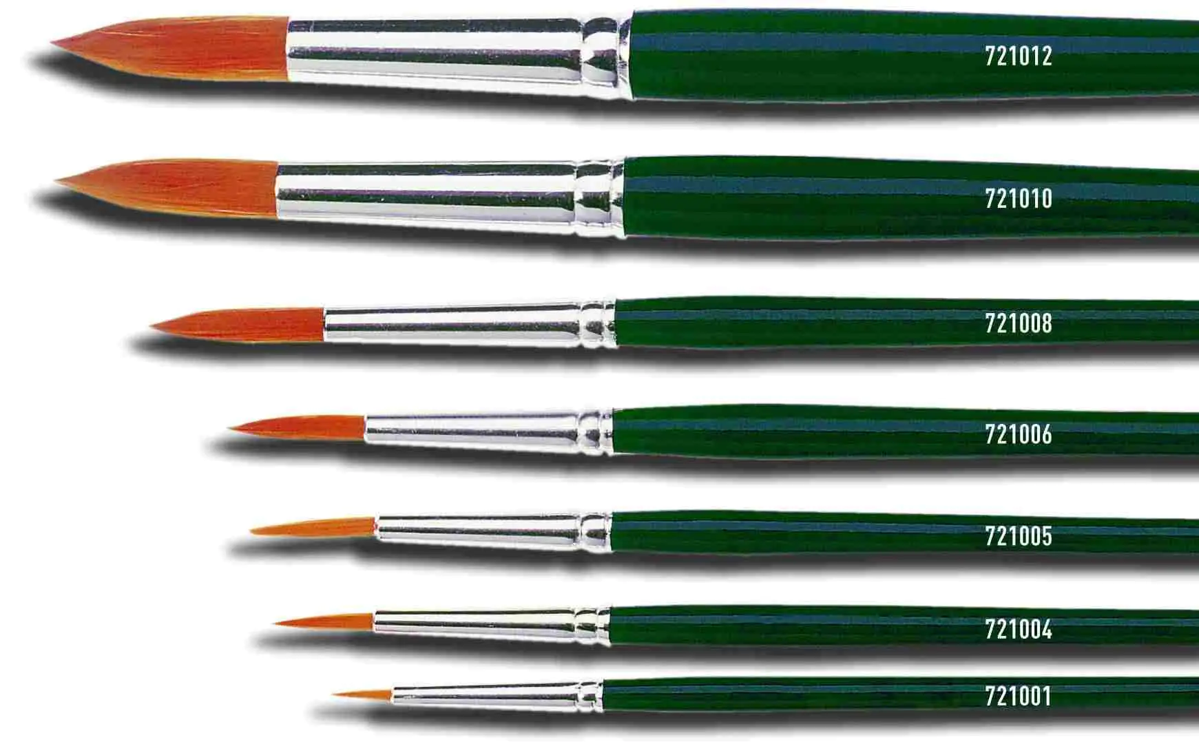 Kreul Pinsel Basic feines Nylon rund spitz Gr. 1