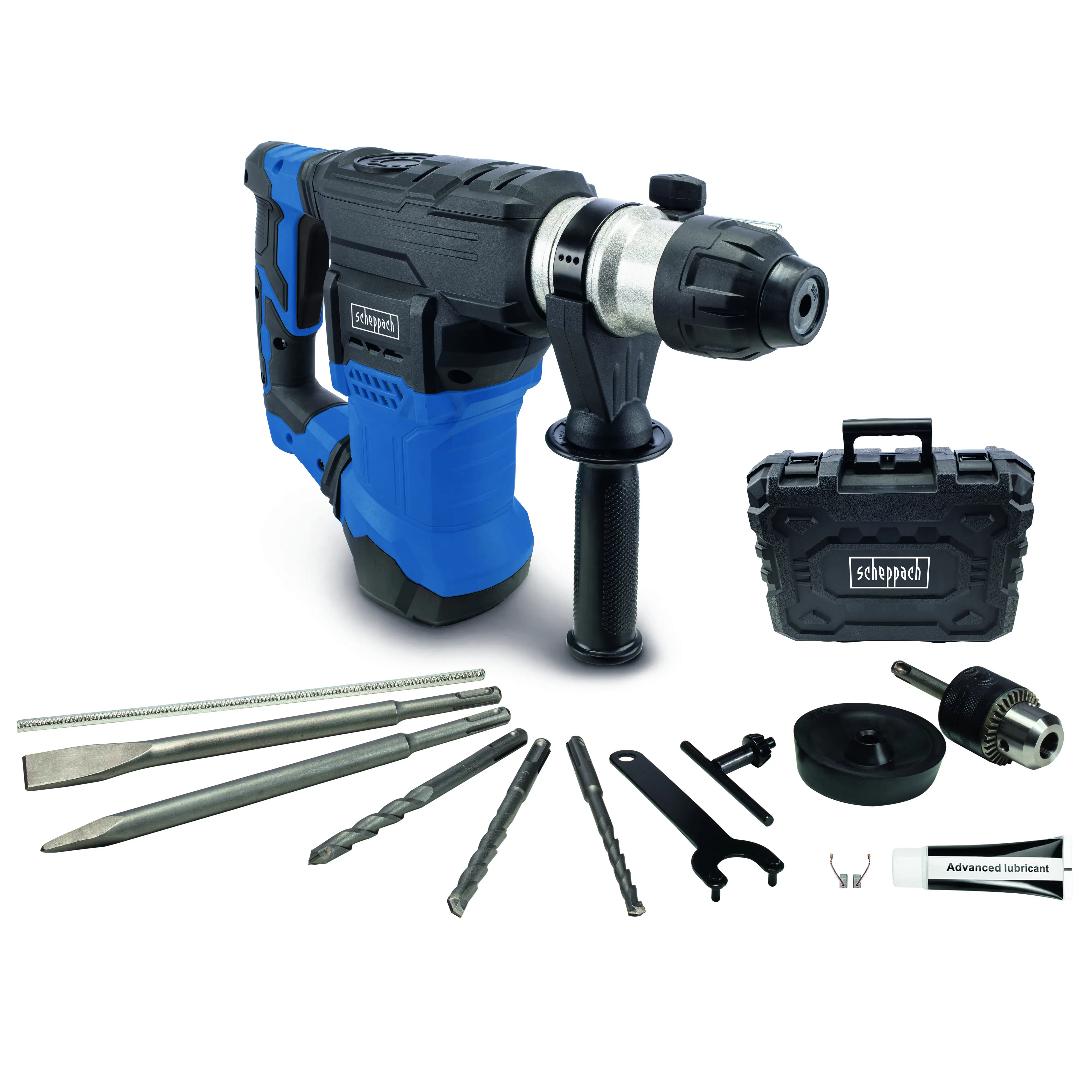 Scheppach Elektro-Bohrhammer DH1500 Plus 7 J 4250 bpm 1500 W 230 4in1