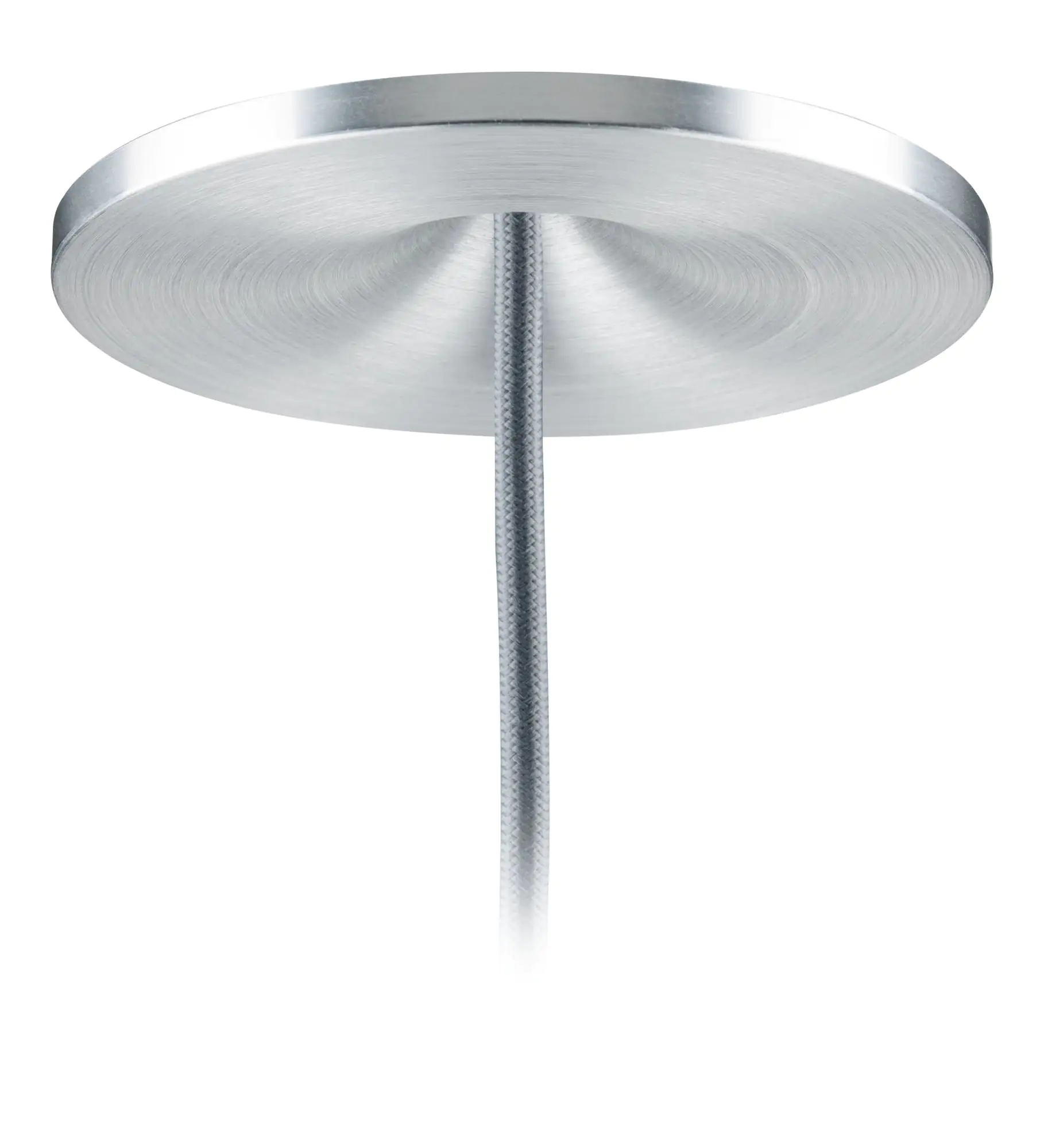 Paulmann Adapter für Pendelleuchte für Einbaudurchmesser 68mm Alu gedreht