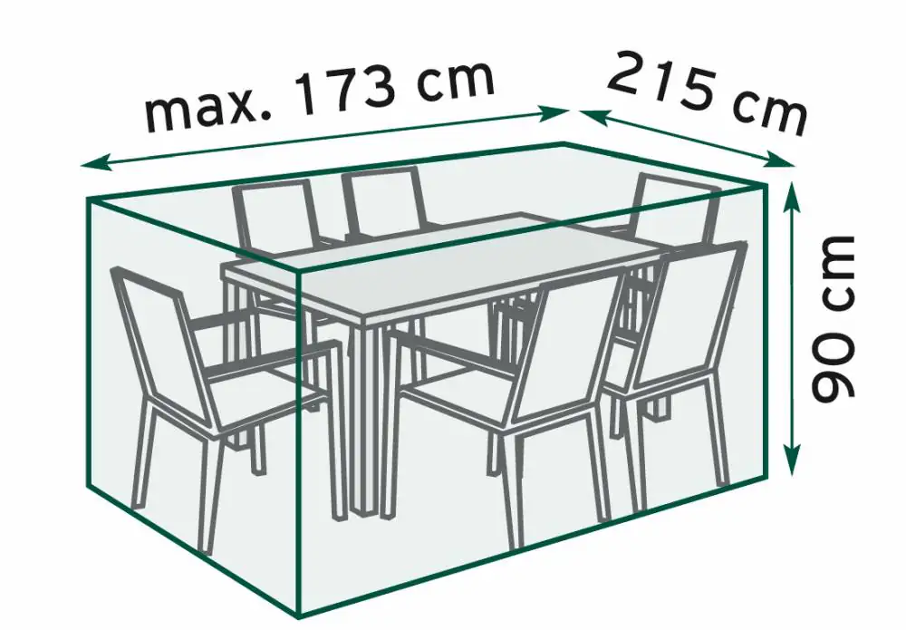 TrendLine Schutzhülle Basic für Sitzgruppe 173 x 215 cm