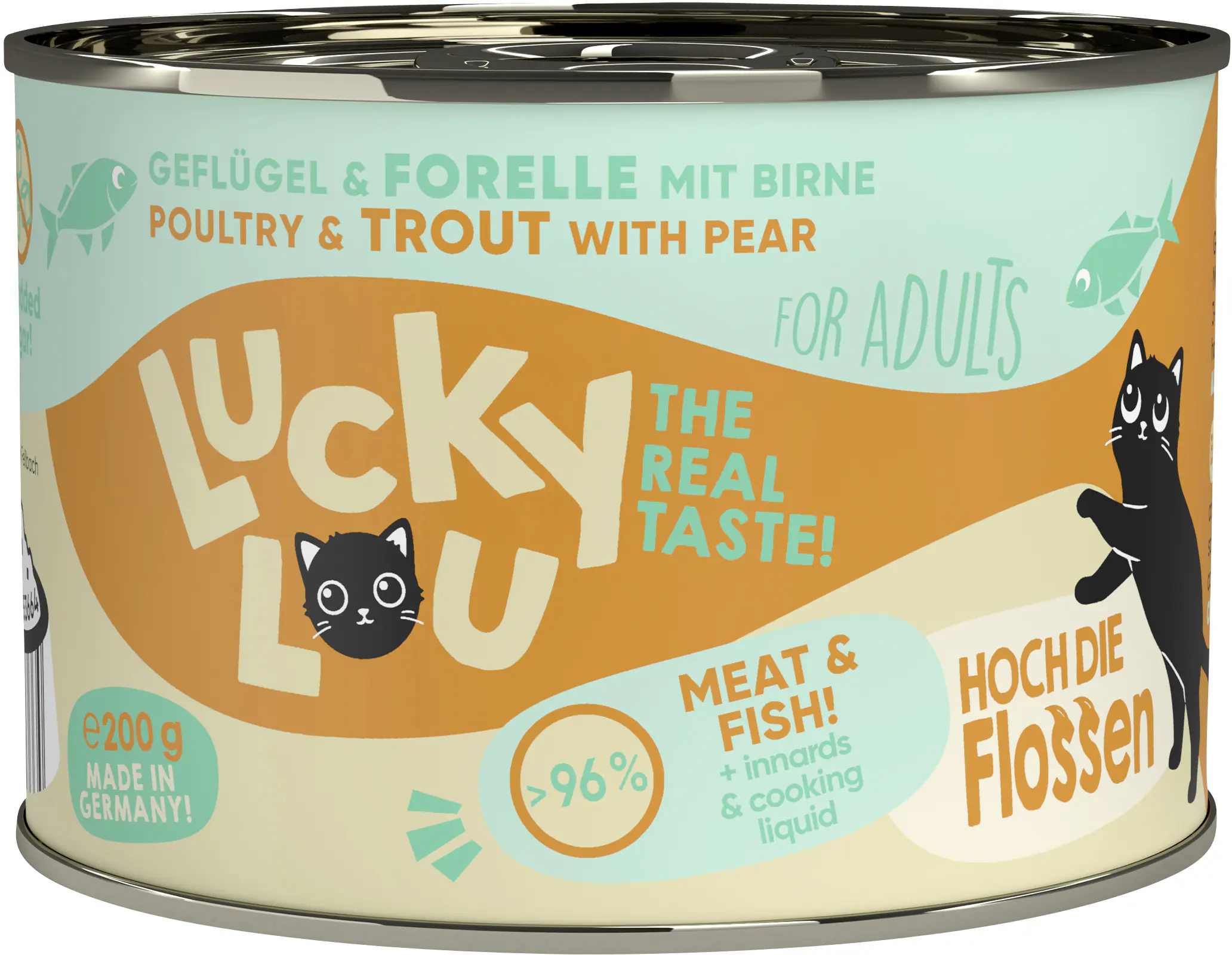Lucky Lou Lifestage Adult Geflügel und Forelle 200g