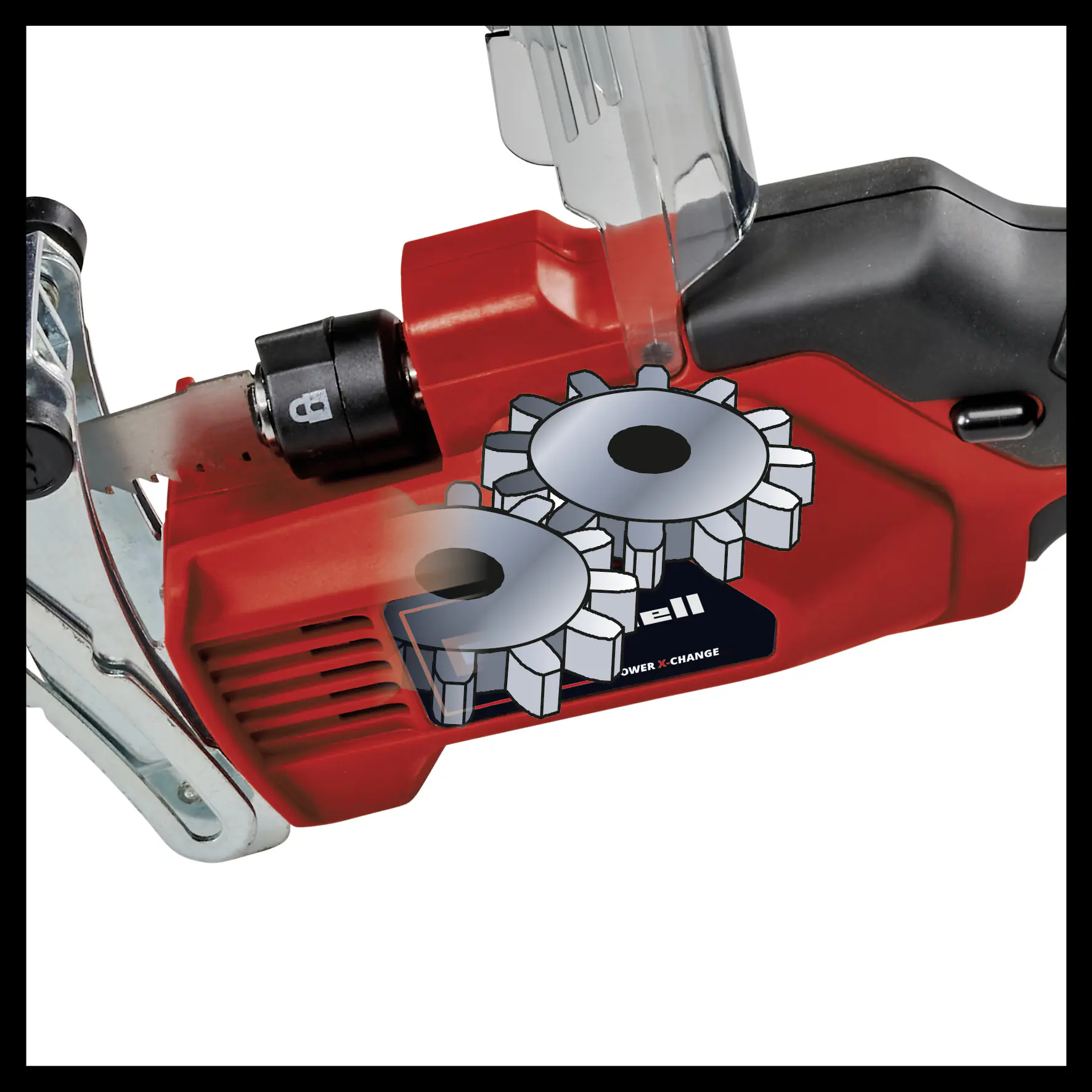 Einhell Akku Gehölzschneider GE-GS 18/150 Li-Solo 8 cm Schnittstärke
