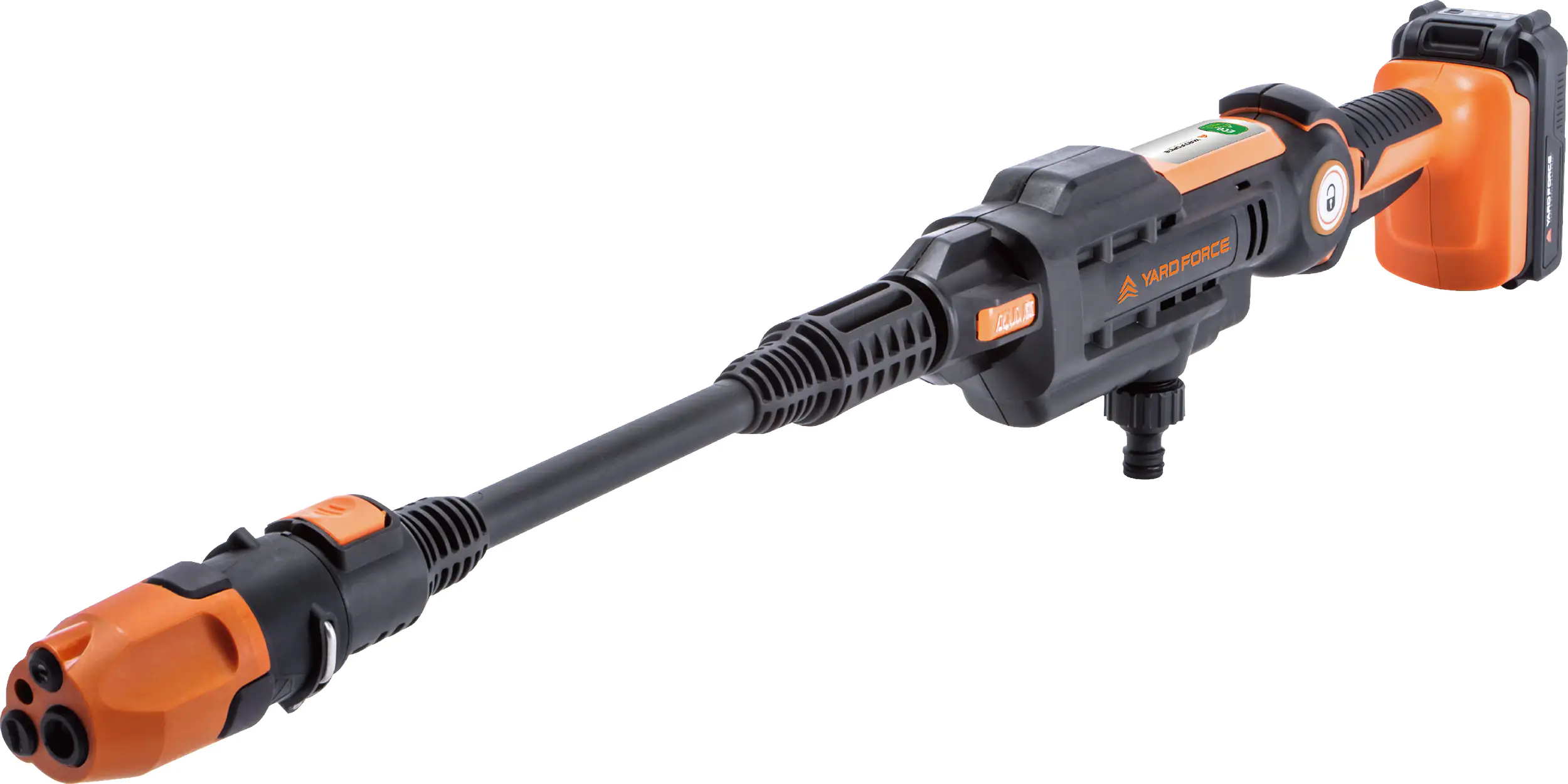 Yard Force Akku-Druckreiniger AquaJet LW C02 20 V 2,5 Ah