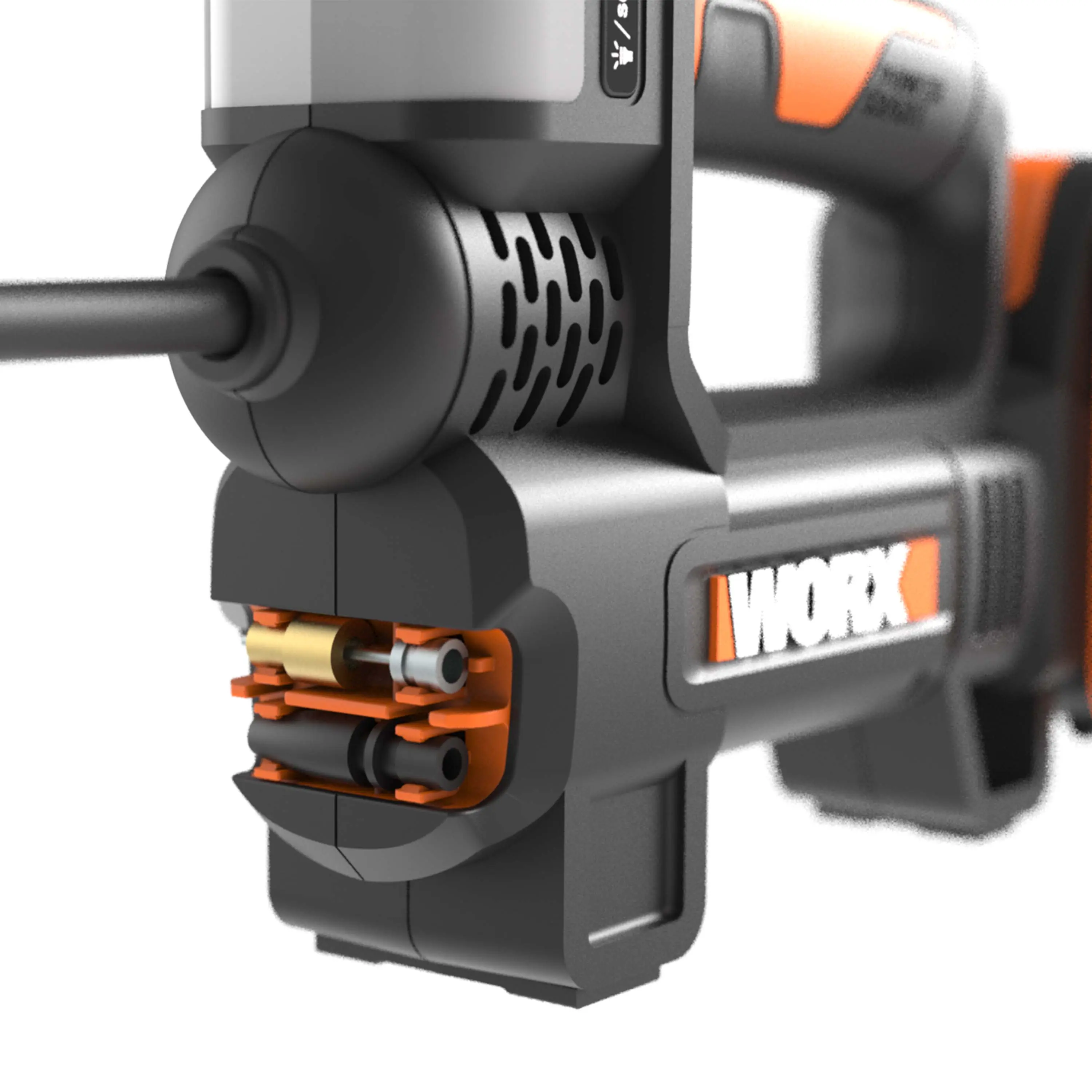 Worx Akku-Kompressor WX092 20 V inkl. Akku 2 Ah & Ladegerät
