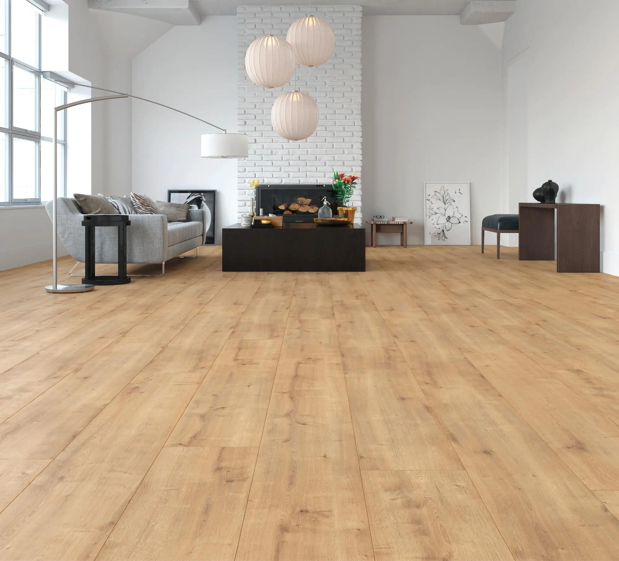 Classen Laminat Megaloc Aquaprotect XL Eiche beige dunkel LHD