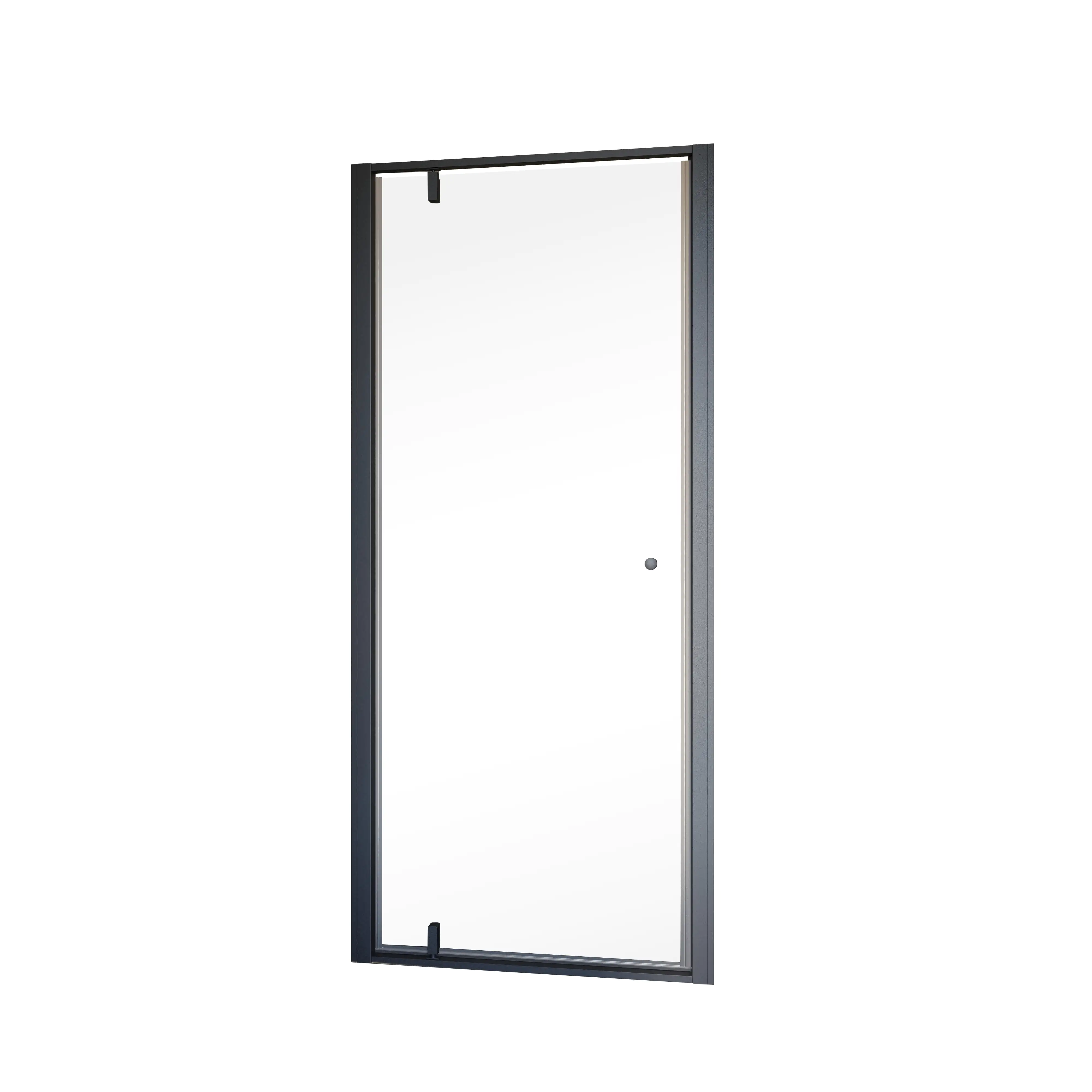 Schulte Nische mit Drehtür 90 x 200 cm Trend 2.0 mattschwarz