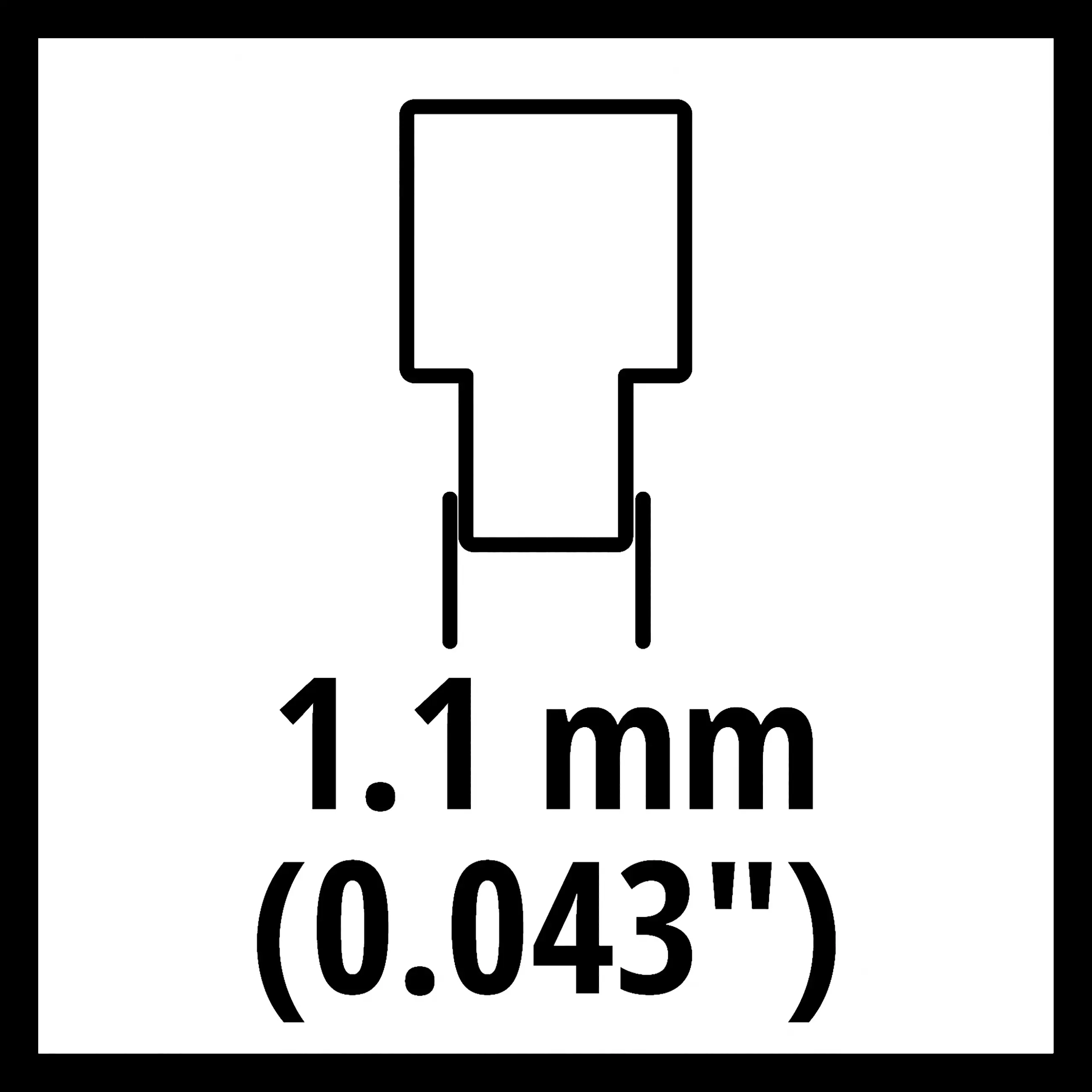 Einhell Ersatzkette Kettensäge 20 cm 1,1 33T 3/8