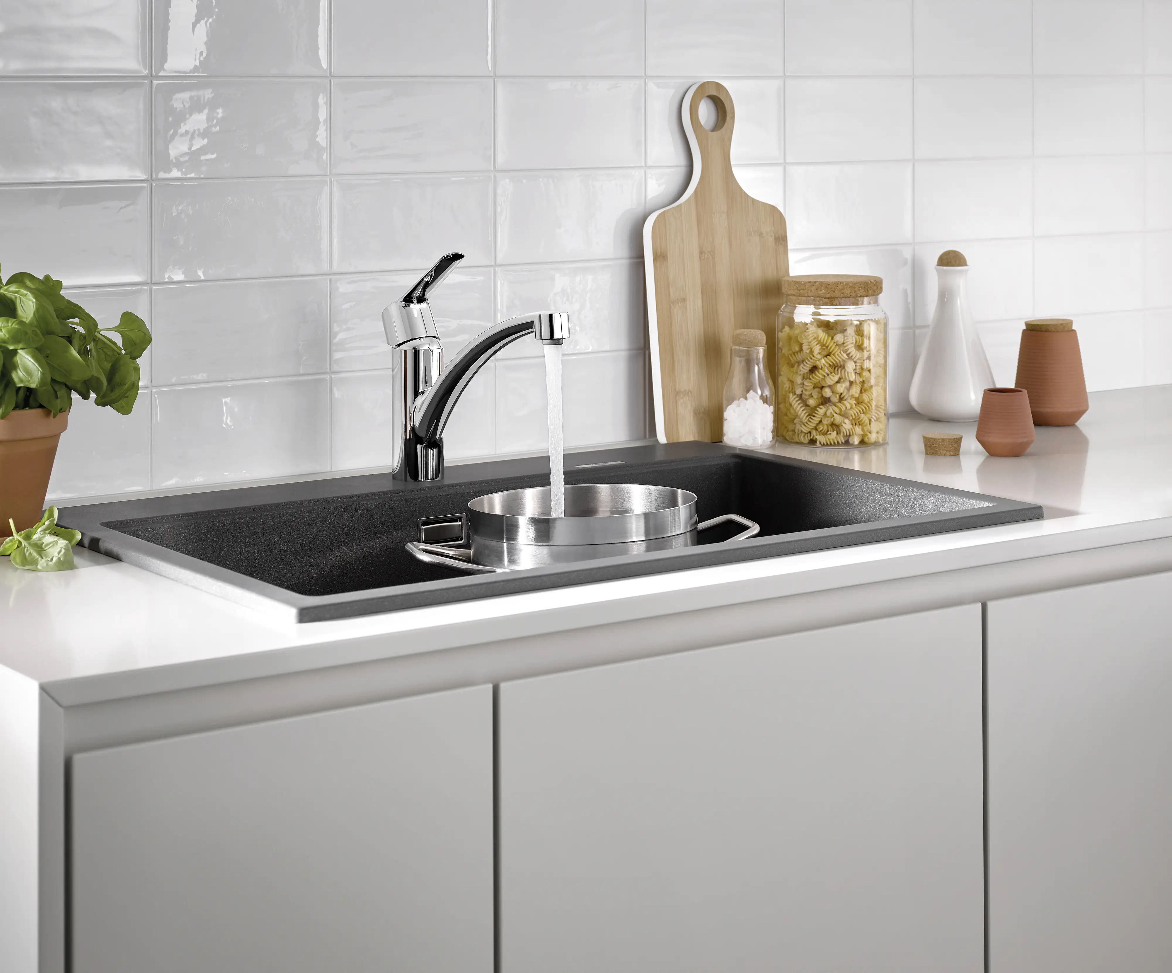 Grohe Quickfix Küchenarmatur Start chrom