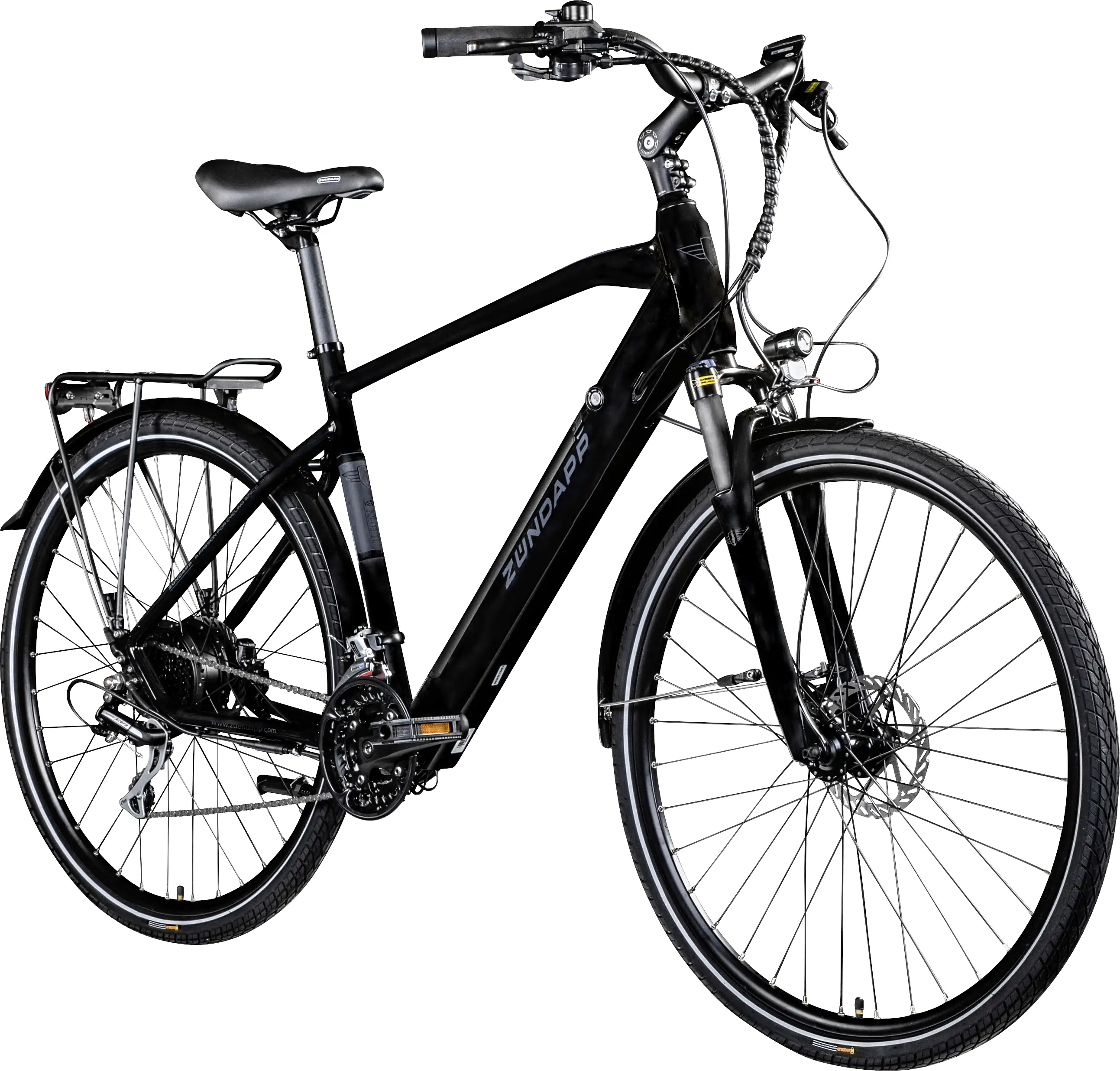 Zündapp E-Bike Trekking Z810 28 Zoll 8-Gang 550 Wh schwarz grau