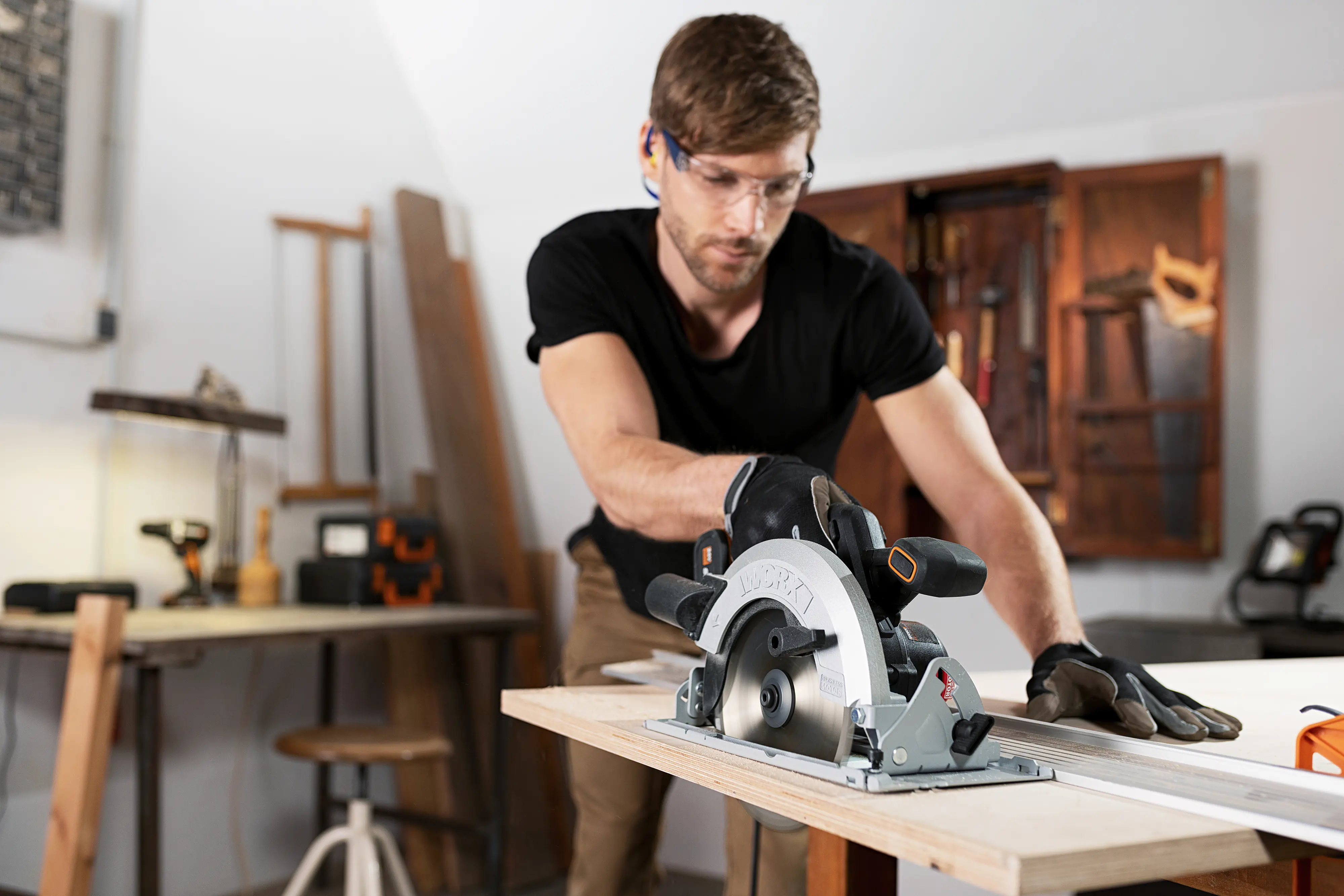 Worx Akku Handkreissäge WX520.9 20 V Solo