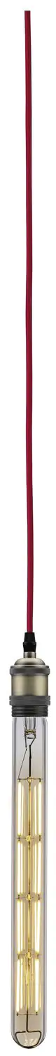 Paulmann Neordic Pendelleuchte Eldar rot-brüniert 4 cm E27 20 W dimmbar