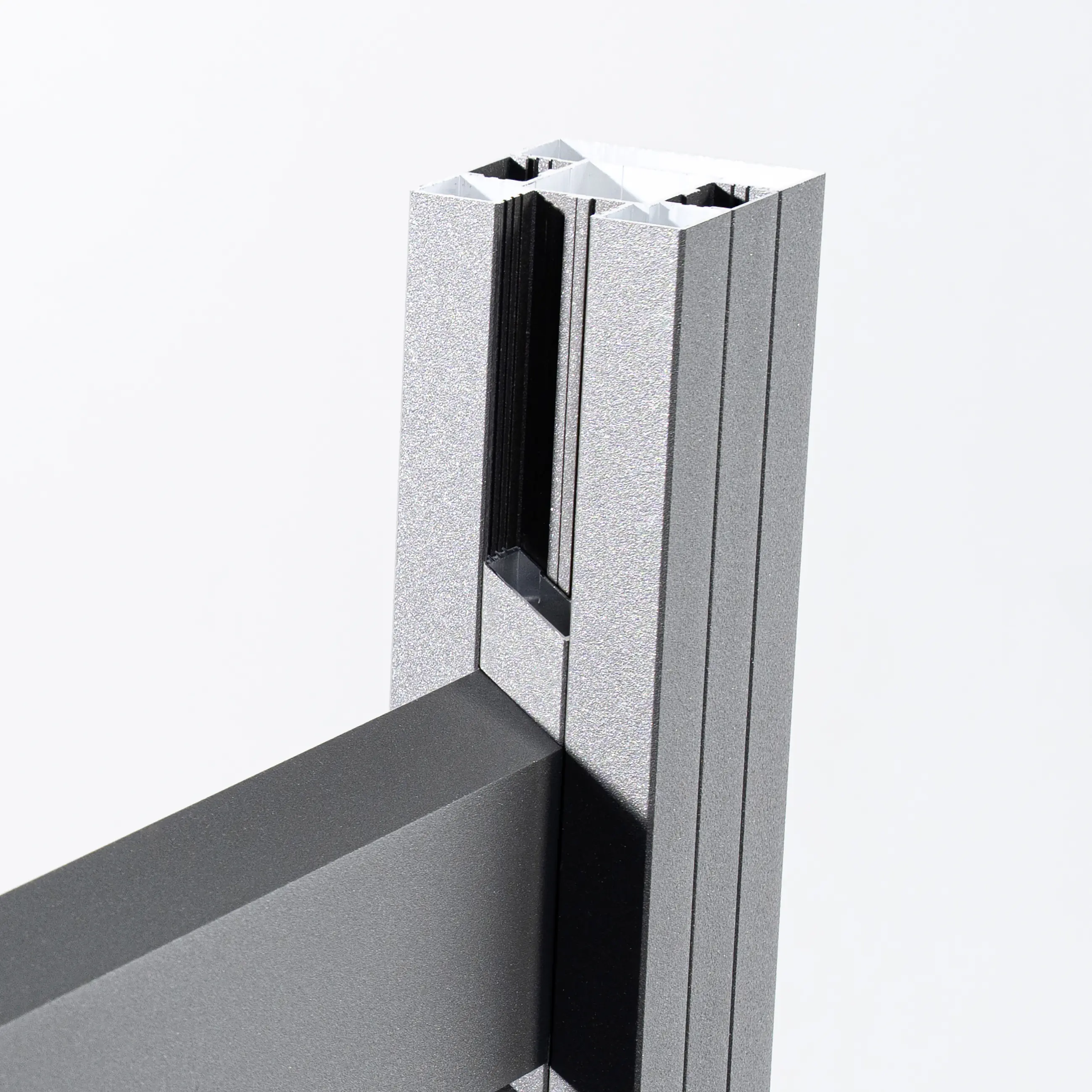 Ambiente Alu-Zaun Grundset Rhombus MAXI 187 x 184,2 cm grau