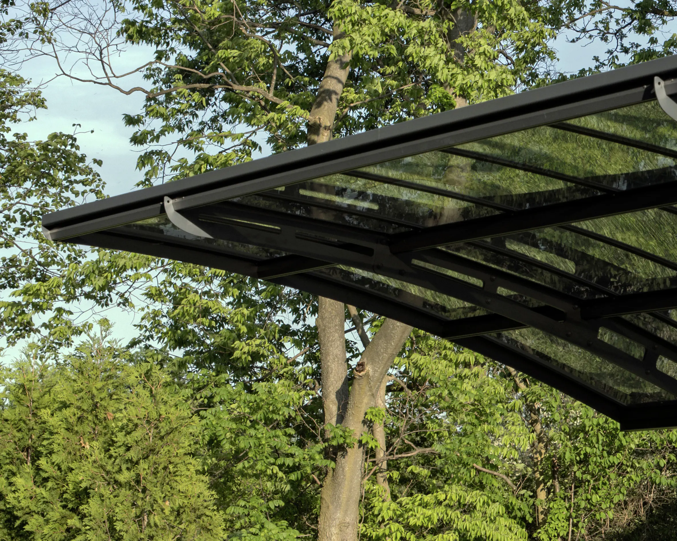 Canopia Doppel Carport Arizona Breeze  495 x 578 cm anthrazit