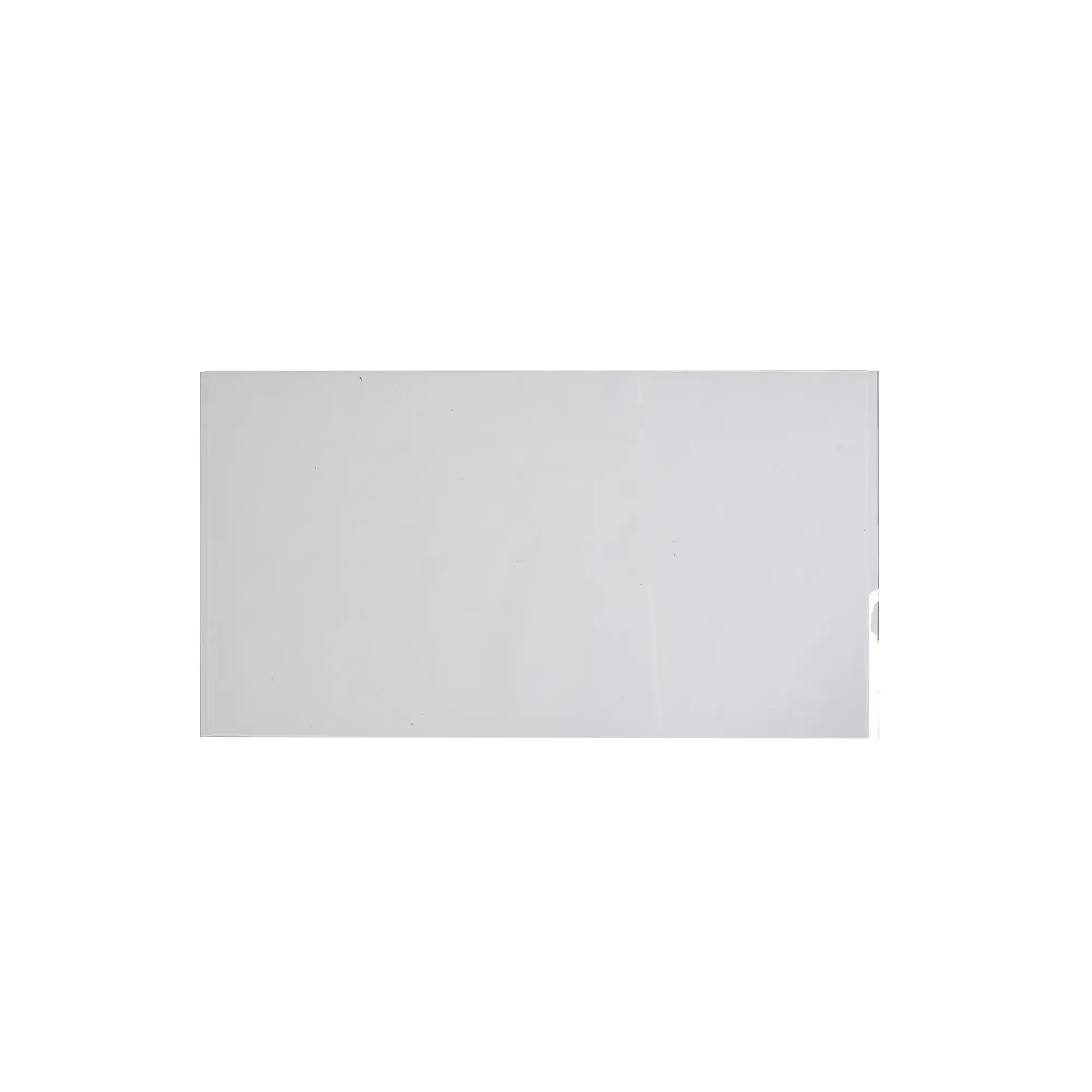 FireFix Glasbodenplatte 120 x 65 cm klarglas