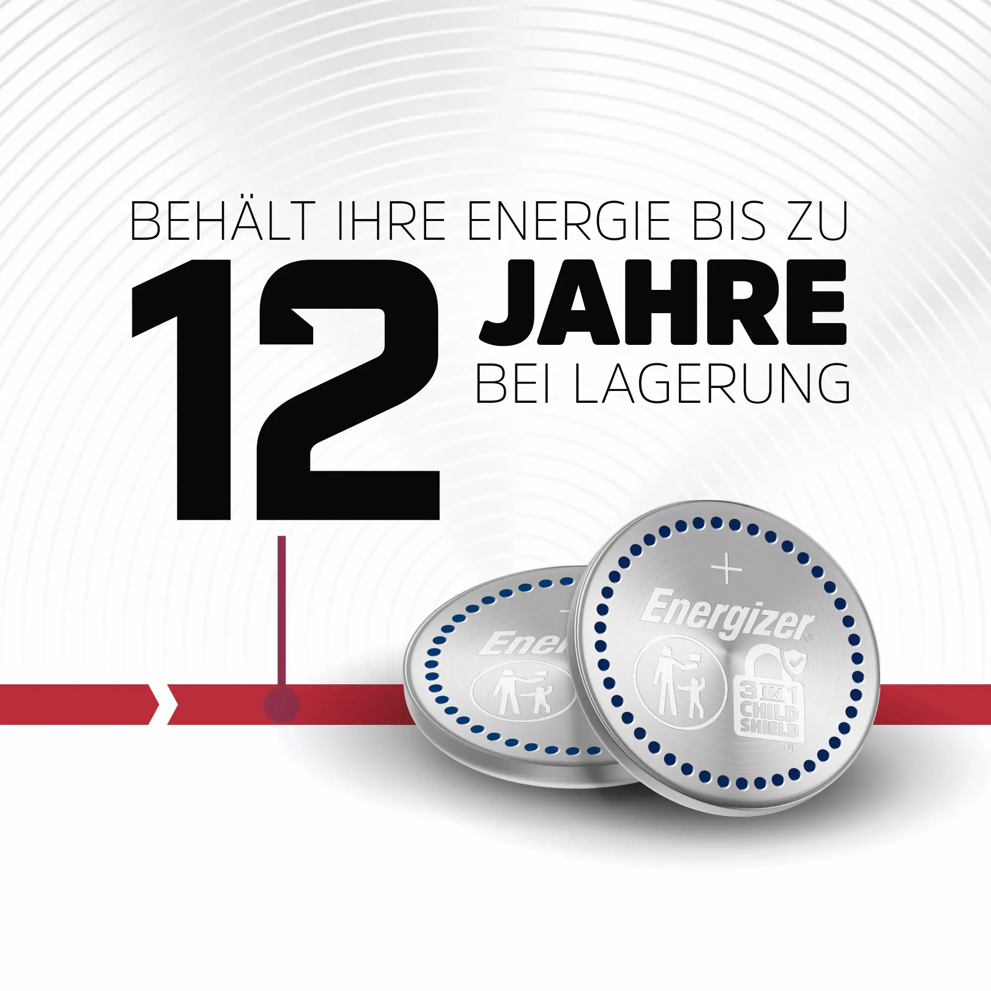 Energizer Knopfzelle CR 2016 Lithium, 3 V, 2er Pack