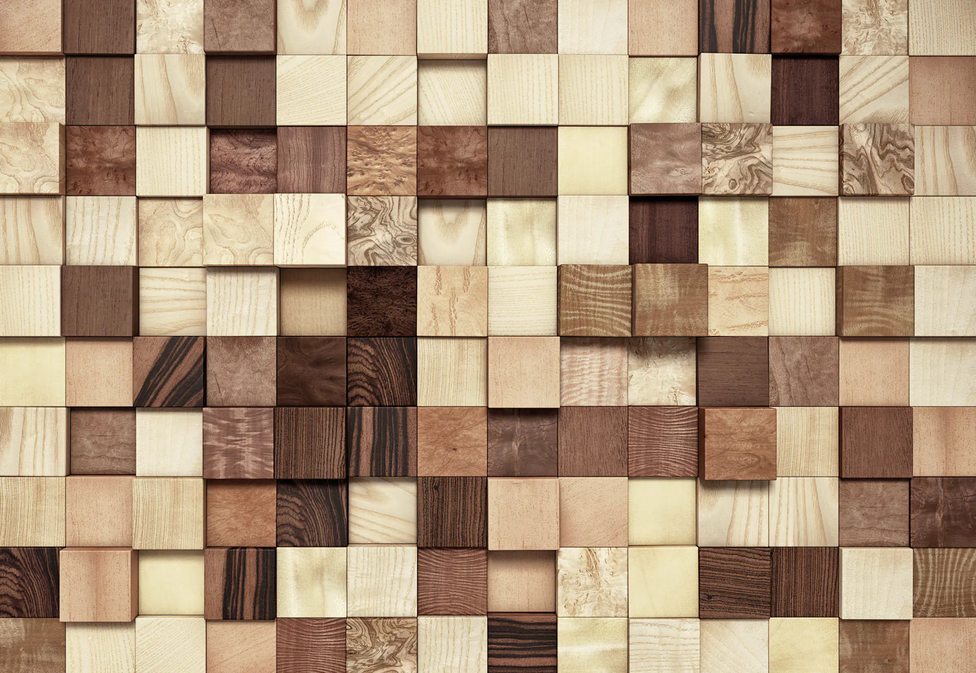 Komar Fototapete Lumbercheck, 368 x 254 cm