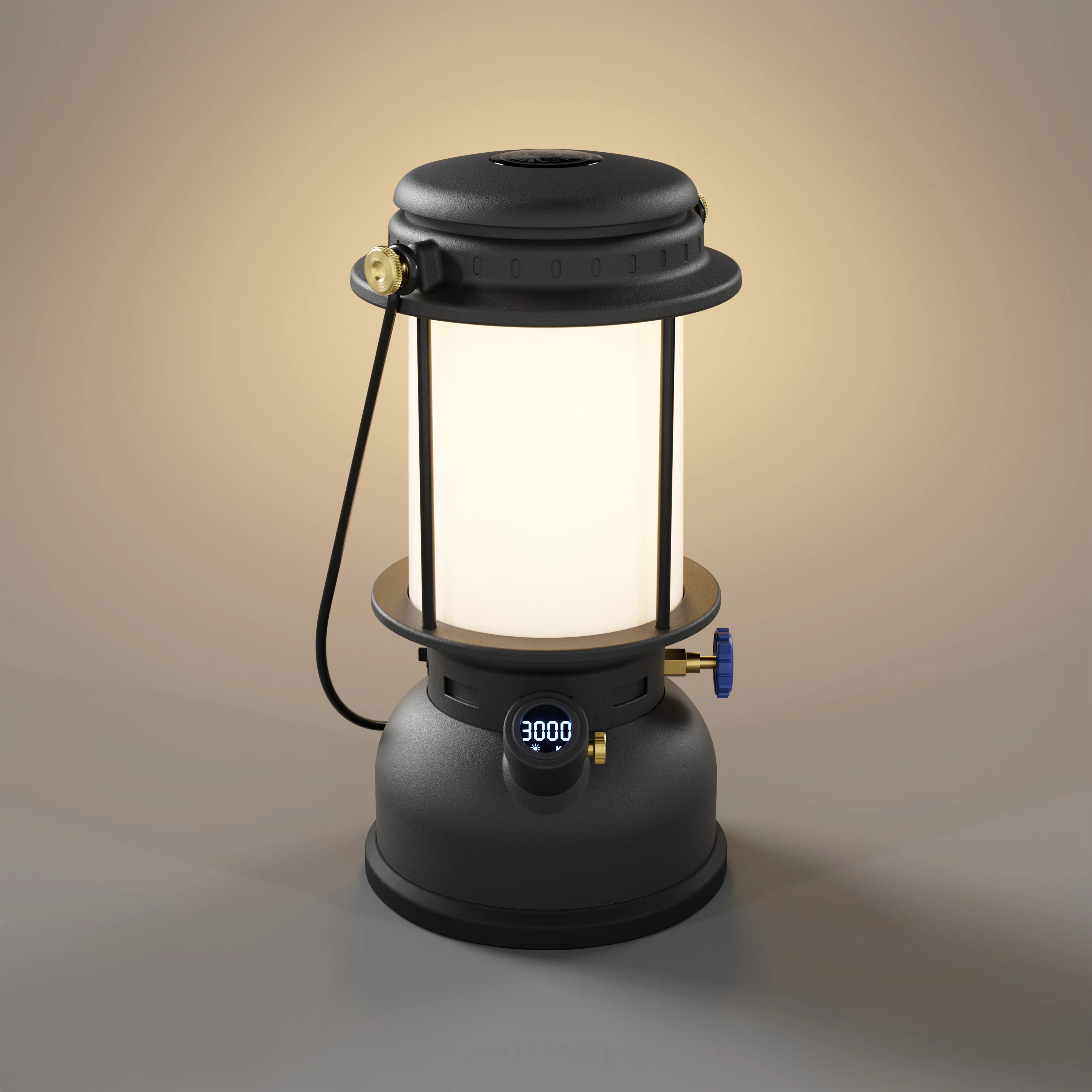 Petromax LM500 LED Laterne - Schwarz