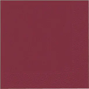 Duni Servietten bordeaux 33 x 33 cm - 50er Pack