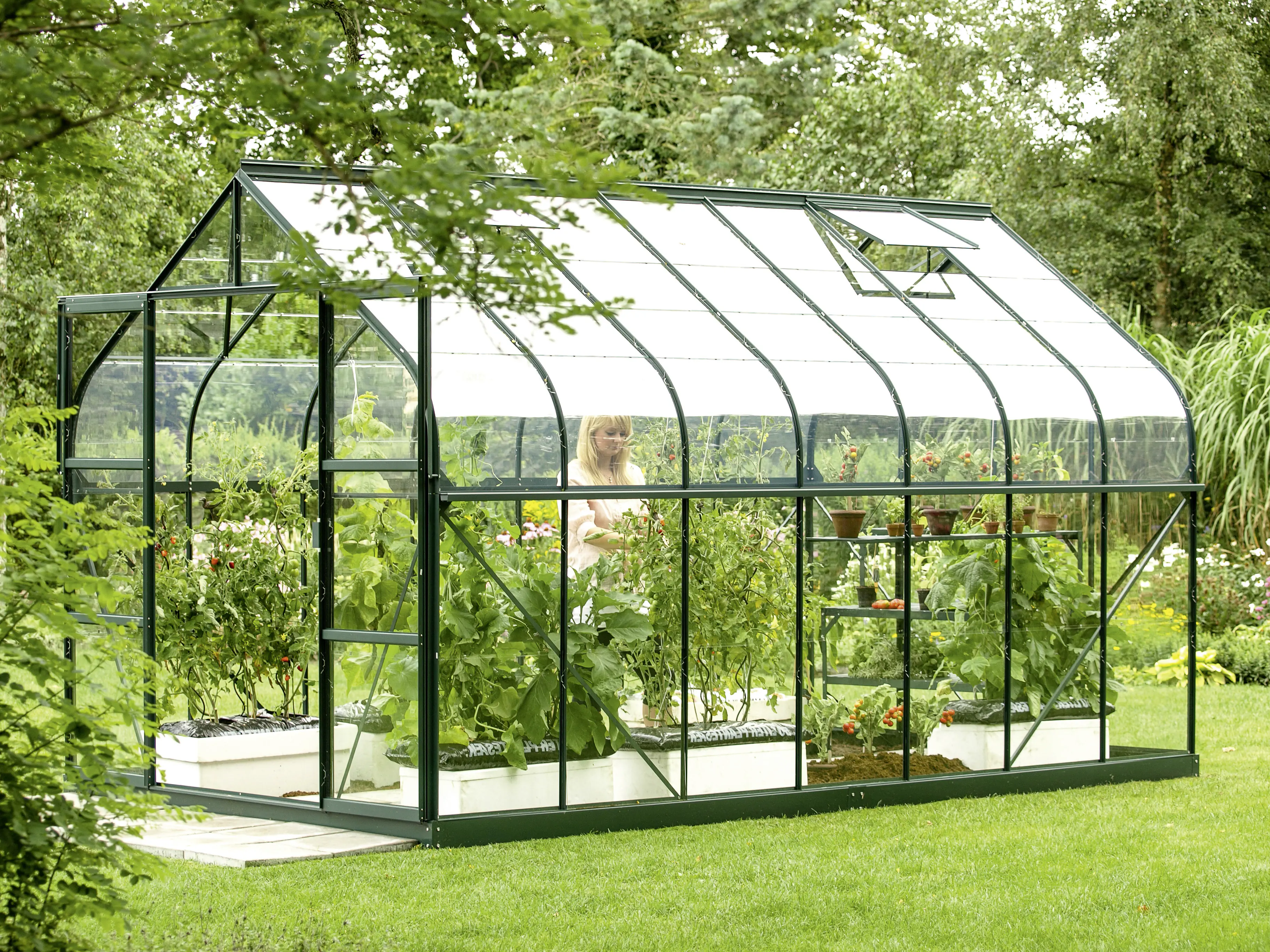 Vitavia Gewächshaus Dione 11500 264 x 445 cm 3 mm ESG