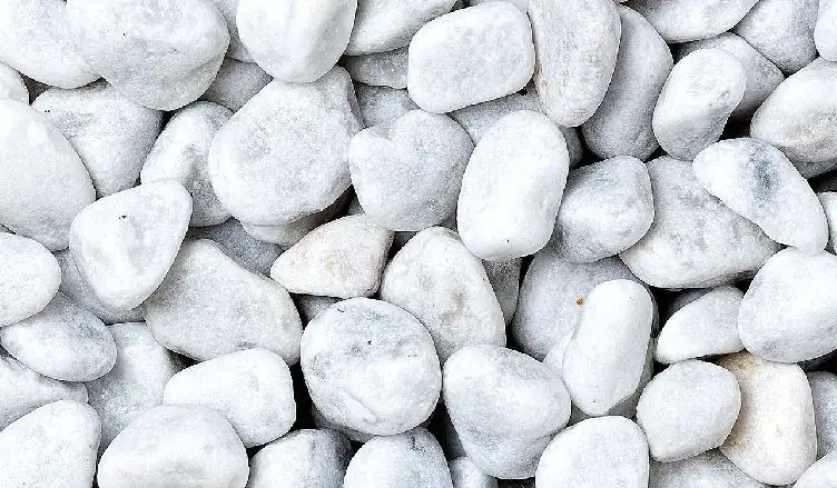 Kies Bianco Carrara 15 - 25 mm weiß 25 kg