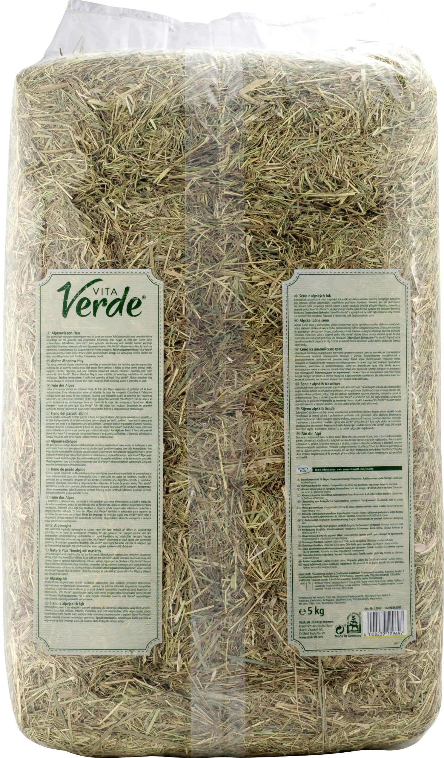Vitakraft Vita Verde® Alpenwiesen-Heu 5 kg