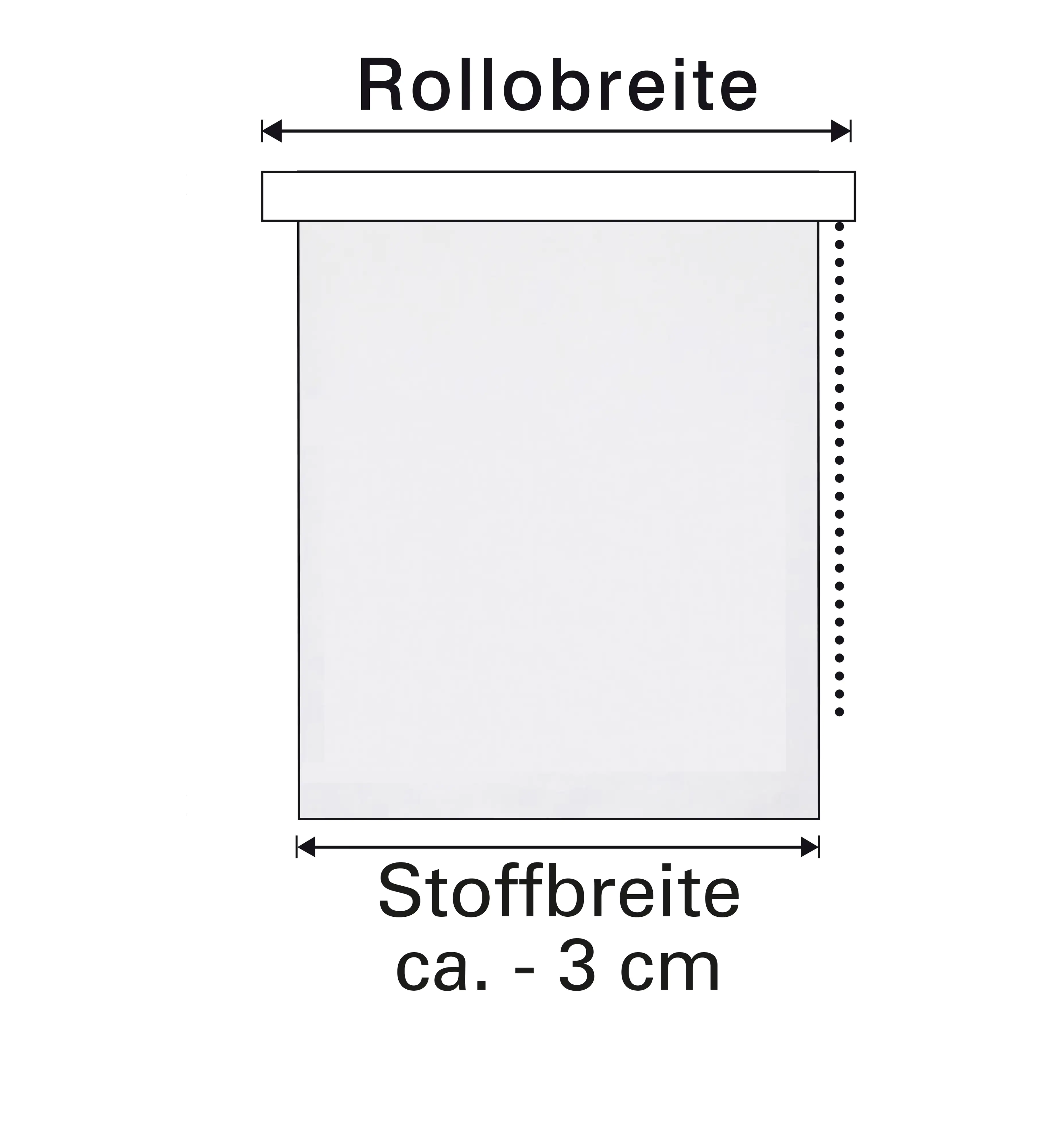Gardinia EasyFix Rollo steingrau 75 x 150 cm