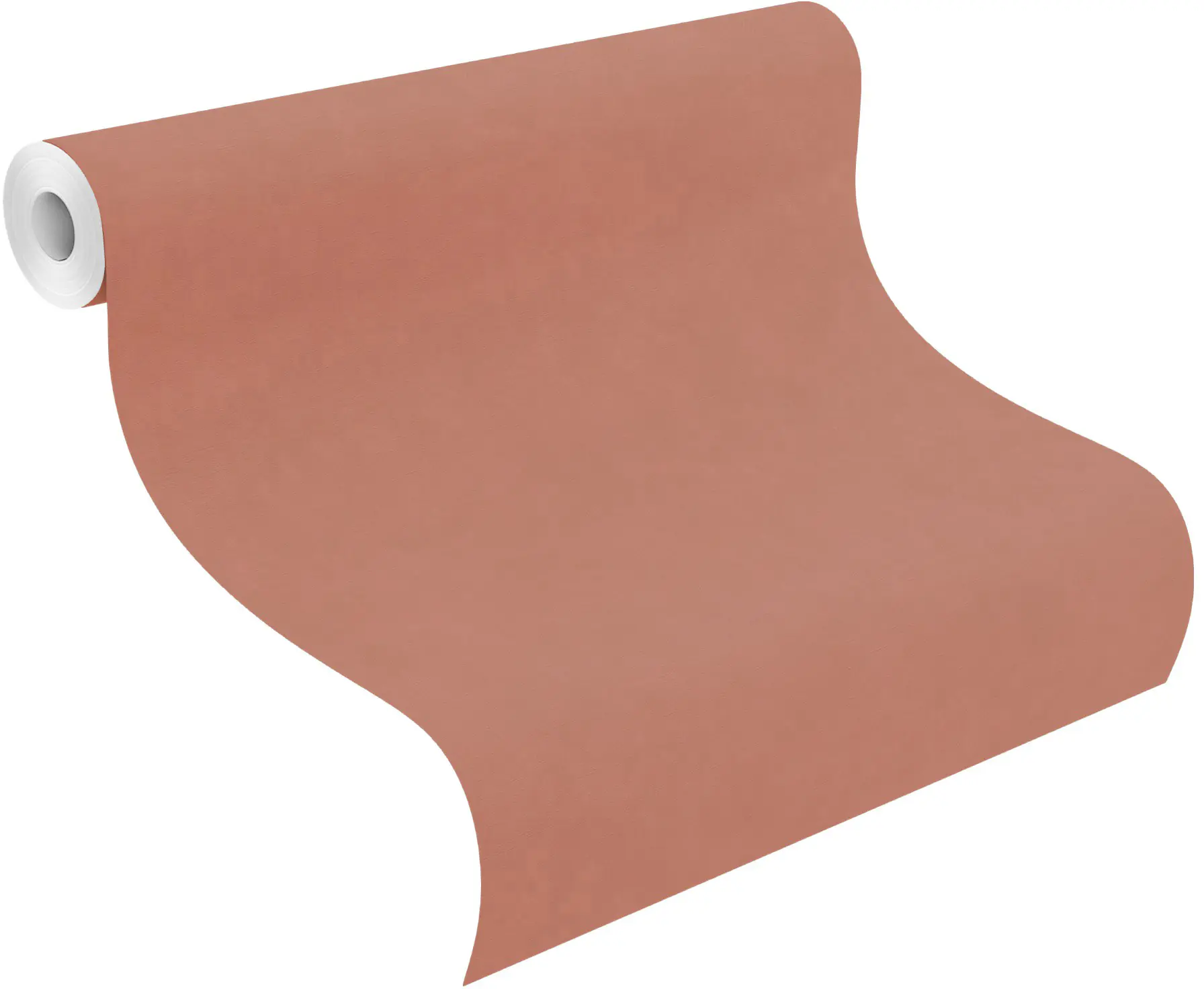 Rasch Vliestapete Paraiso Uni rostrot 10,05 x 0,53 m