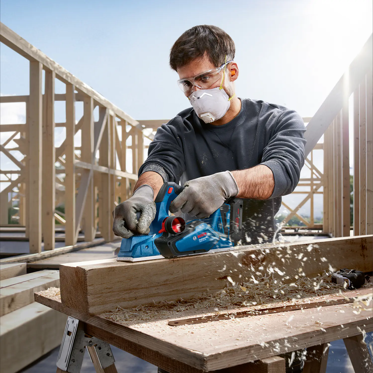 Bosch Professional Akku-Hobel GHO 18V-26