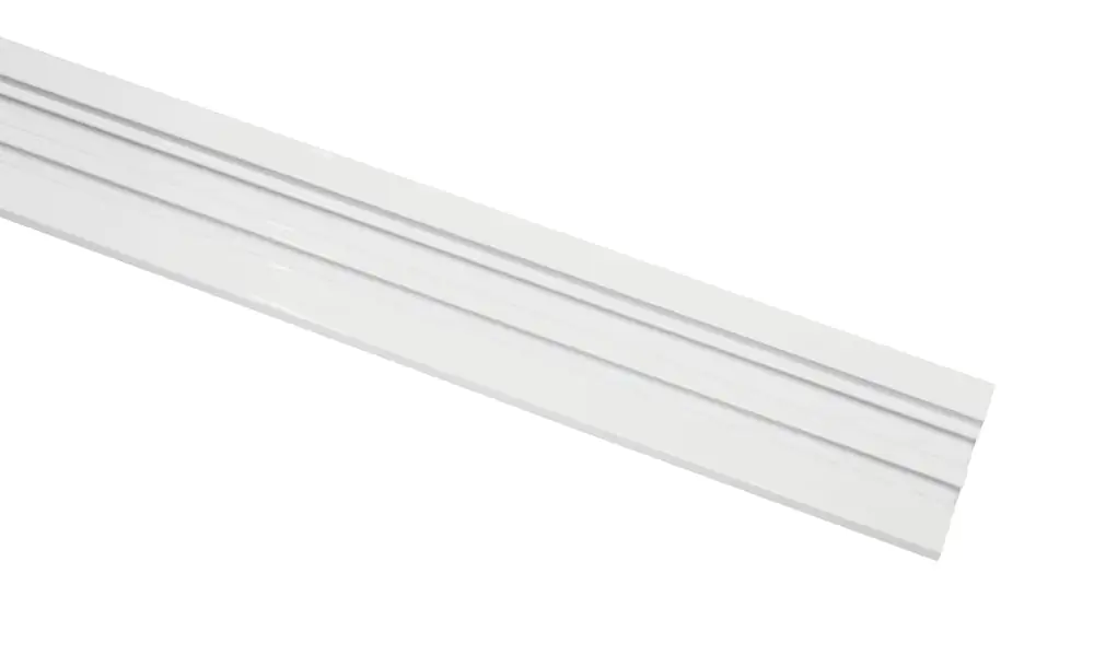 Gardinia Aluminium-Vorhangschiene 2-läufig, weiß, 200 cm
