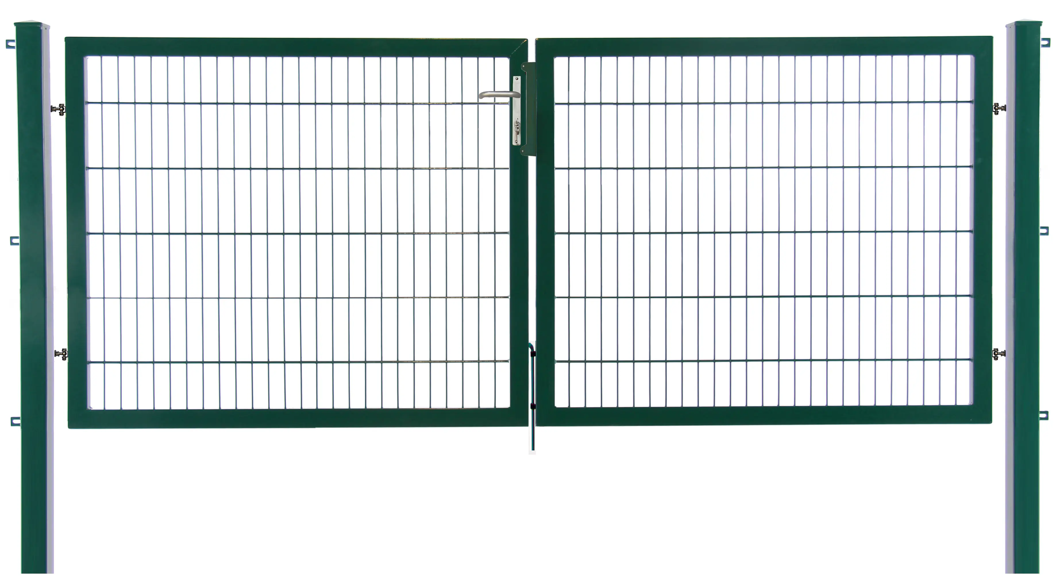 Floraworld Gartentor doppelflügelig Premium 300 x 120 cm moosgrün