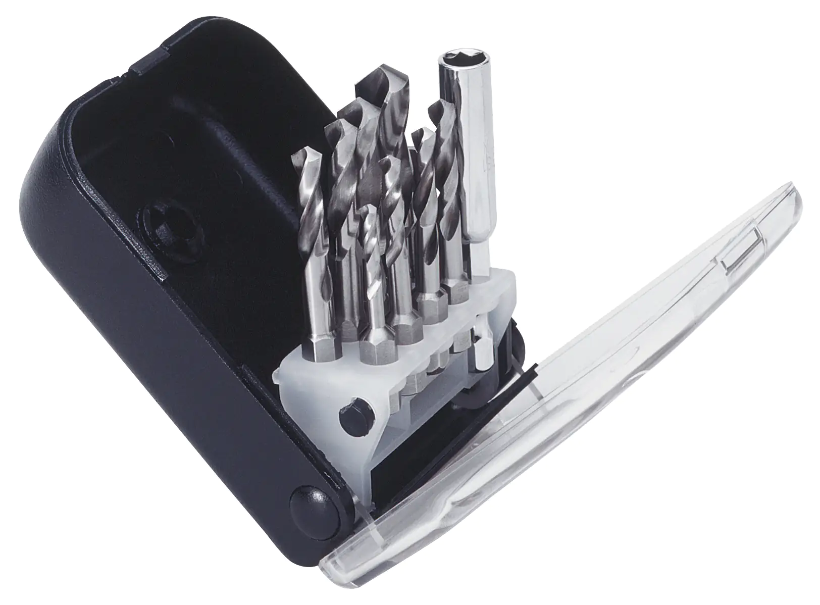 Exact Spiralbohrerbit-Set ClipSet E Spibo-Bits HSS 3-10 mm Sechskant