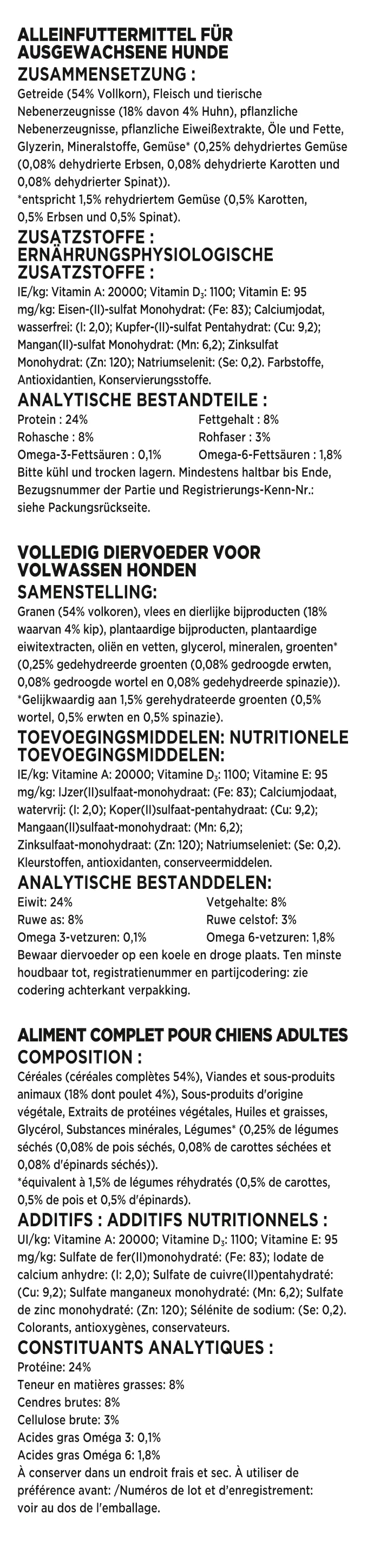 Purina Beneful Hundetrockenfutter Adult 12 kg Huhn & Gemüse 