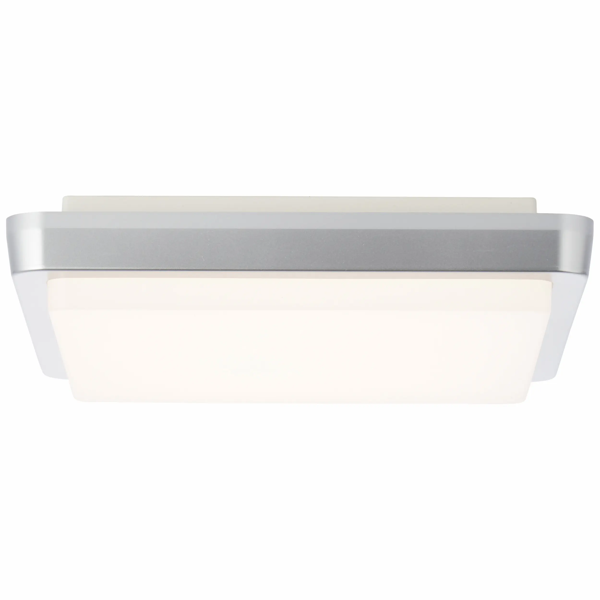 Brilliant LED Außenwandleuchte Devora 12W warmweiß  Kunststoff silber